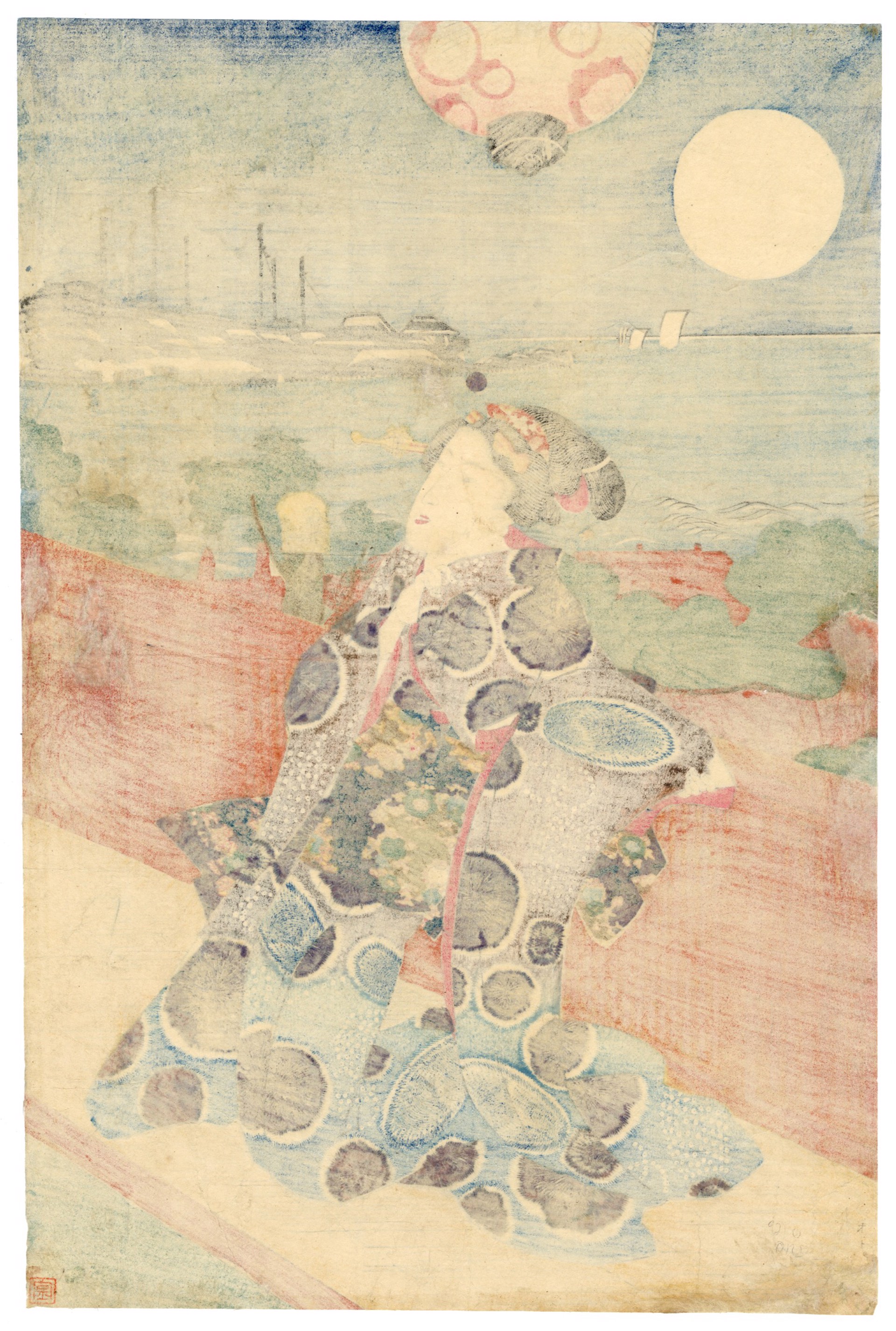 Moon by Kunisada