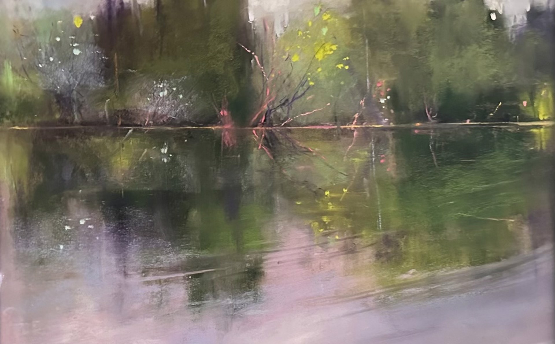 Enchanted Pond by Heidi Marshall