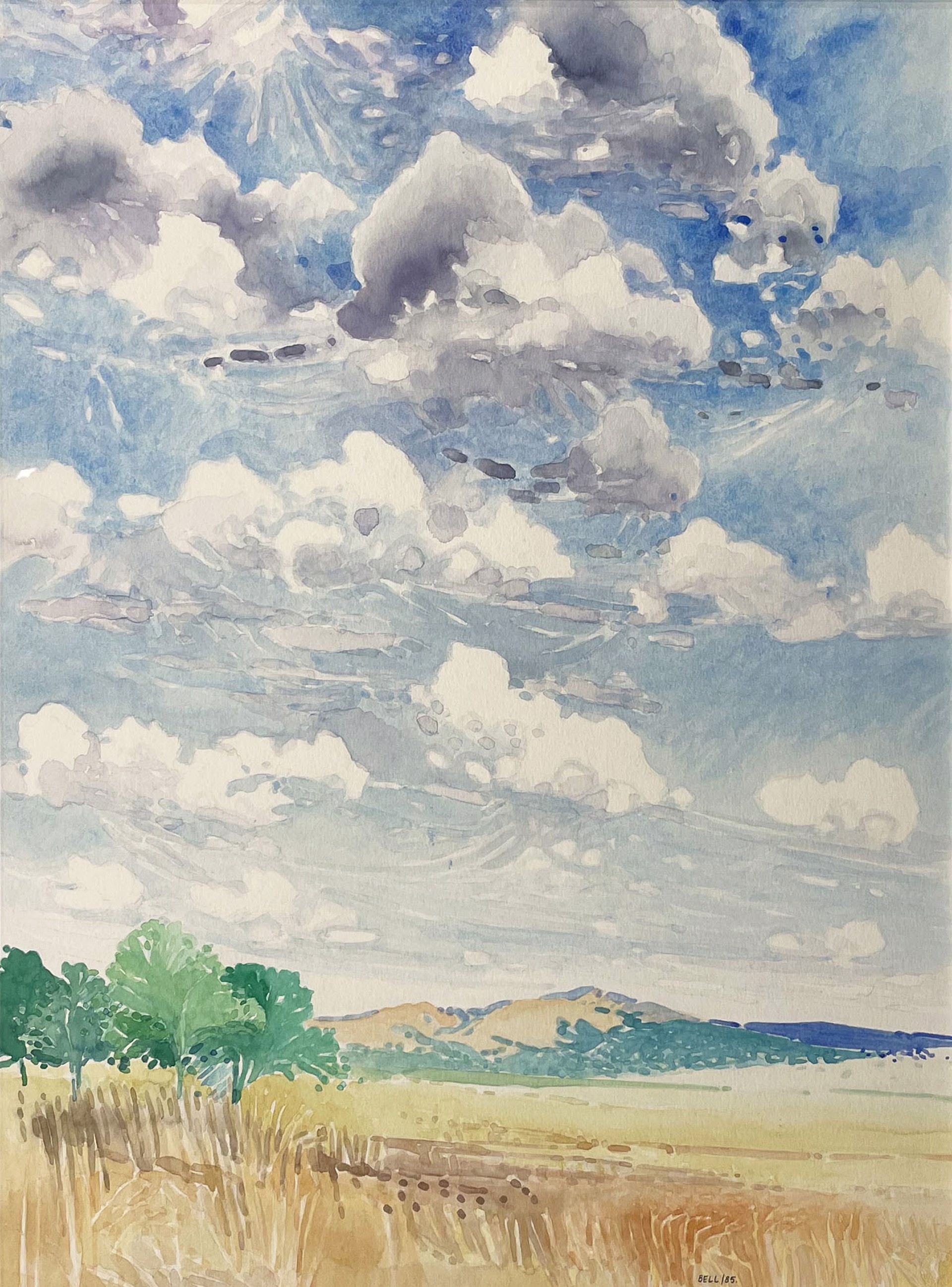 Sky, 1985 by Darrell Bell (1959-2021)
