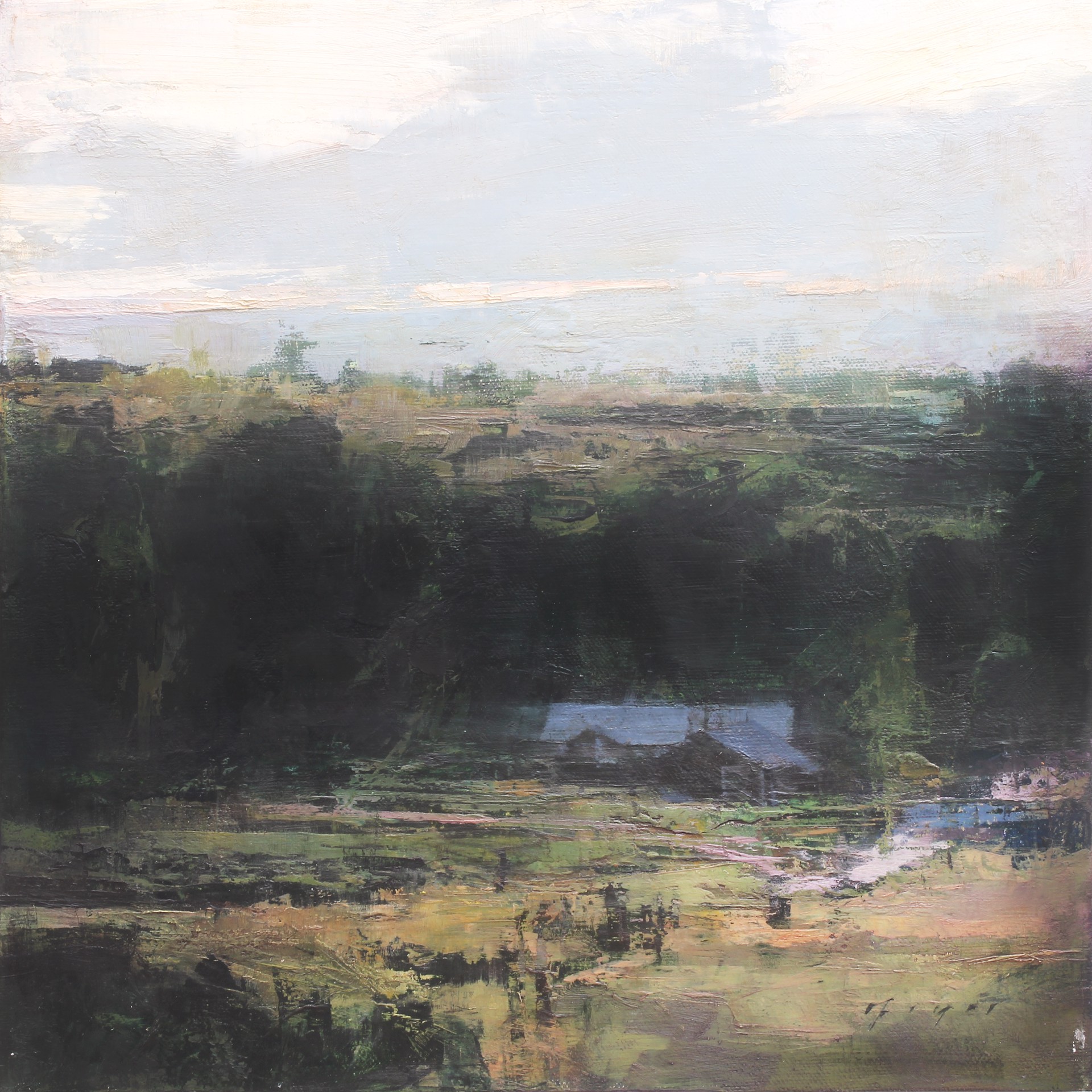 Farm in the Shadows by Douglas Fryer