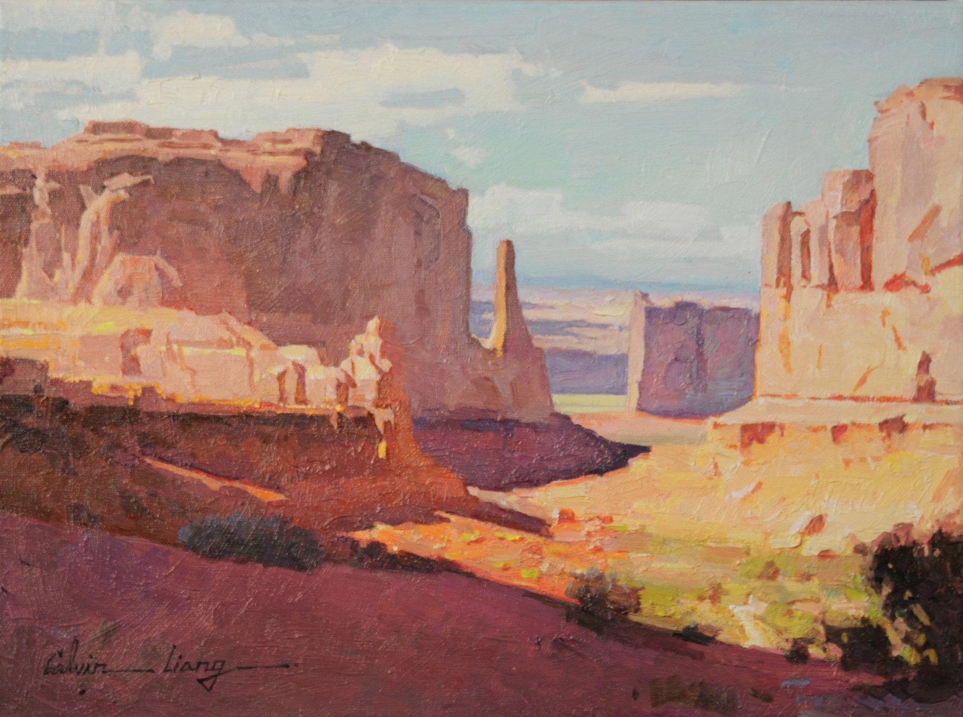 A View from Arches by Calvin Liang | Sage Creek Gallery