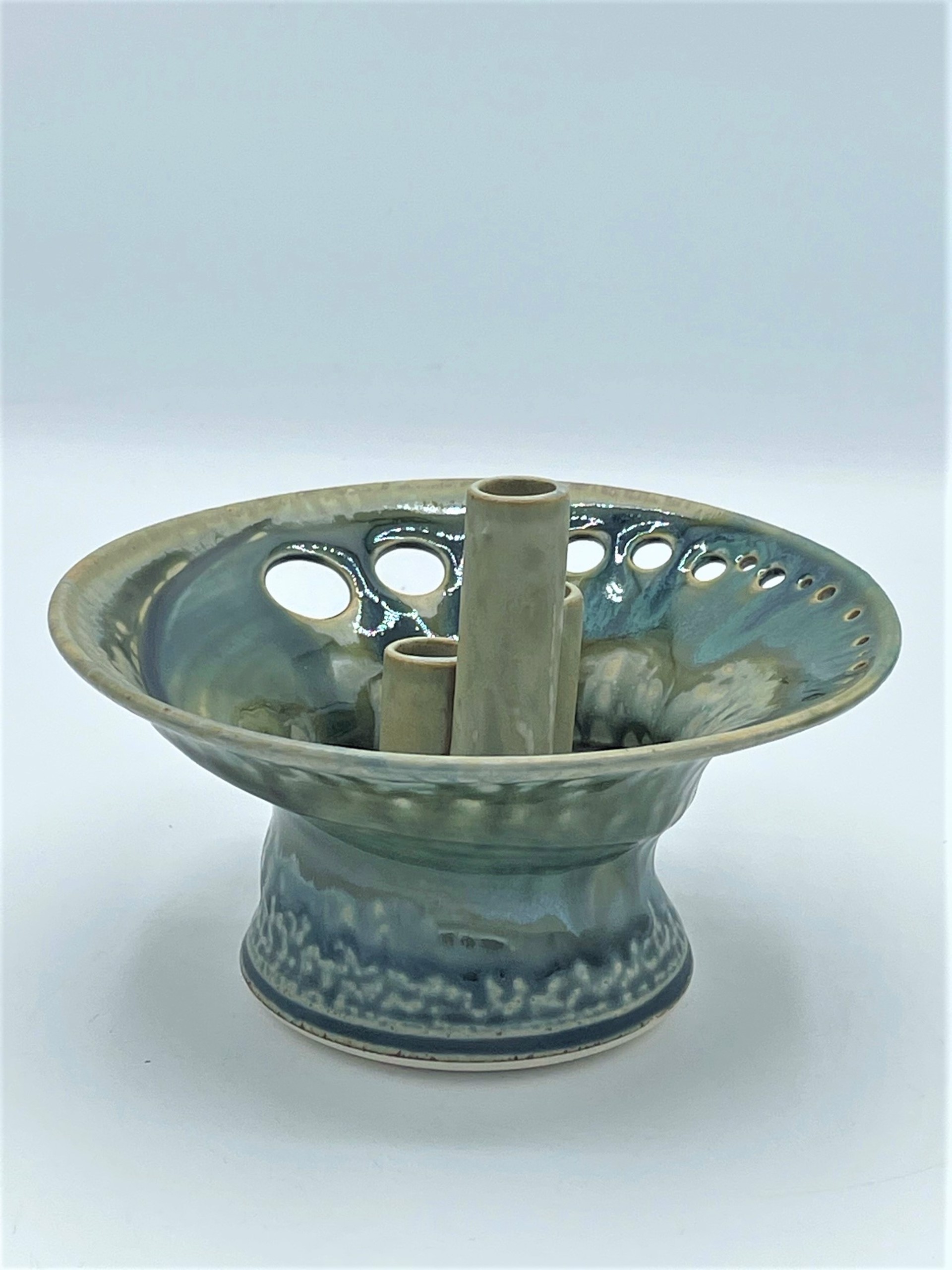 Ikebana Tube Vase 4 by J. Wilson Pottery