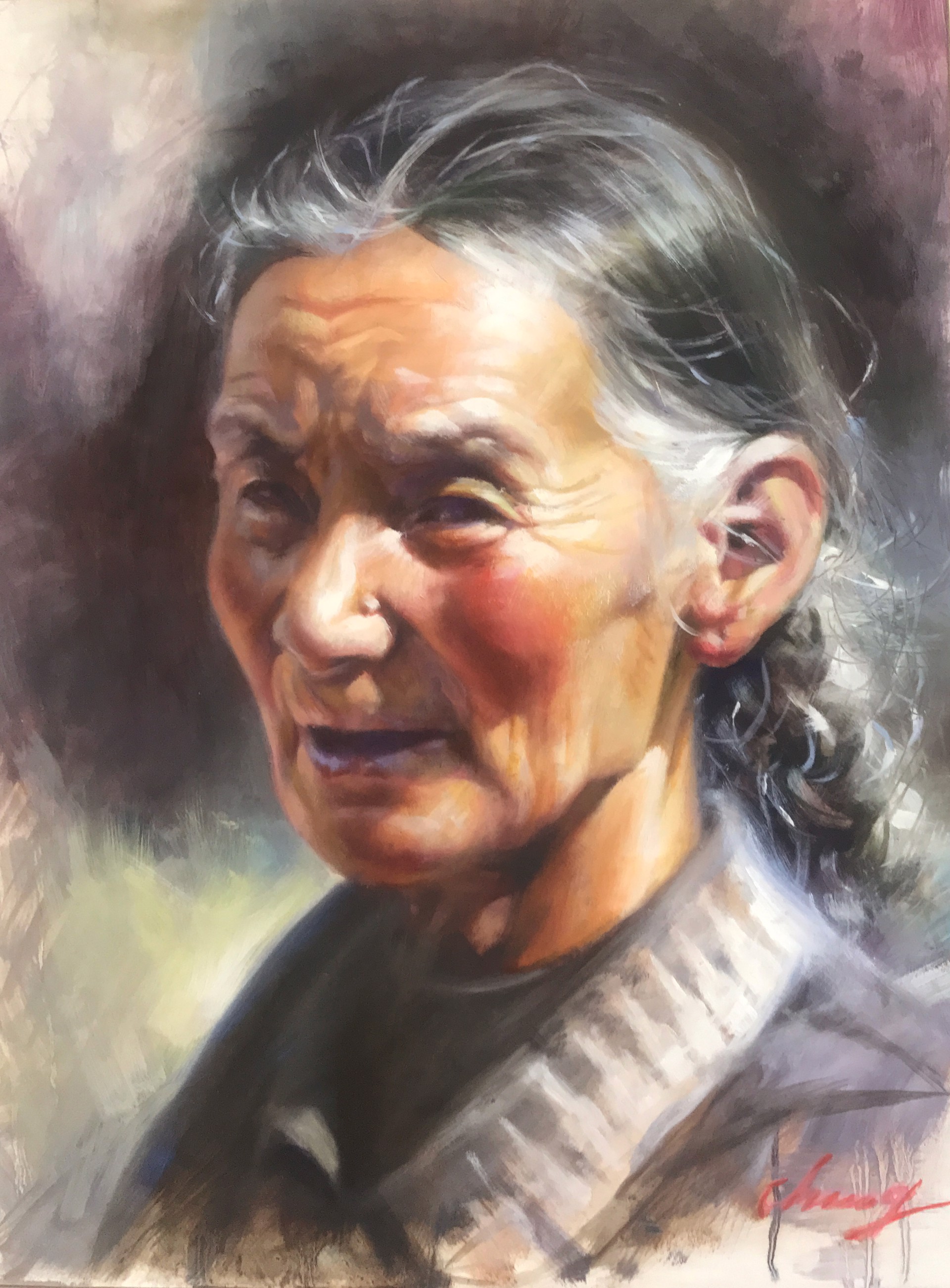 Braided Aging - AWARD WINNER - AWARD OF EXCELLENCE by Chunming Jia