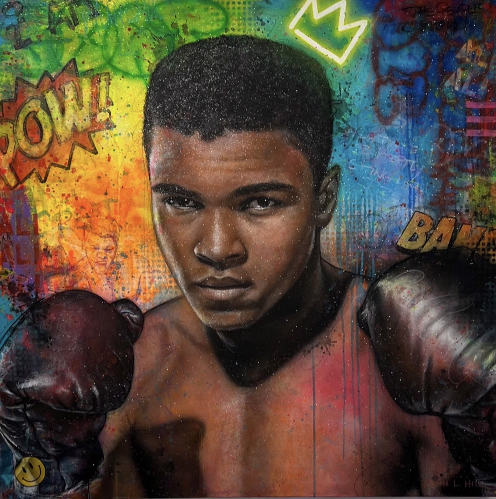 Pow (Muhammad Ali) by John L. Hill