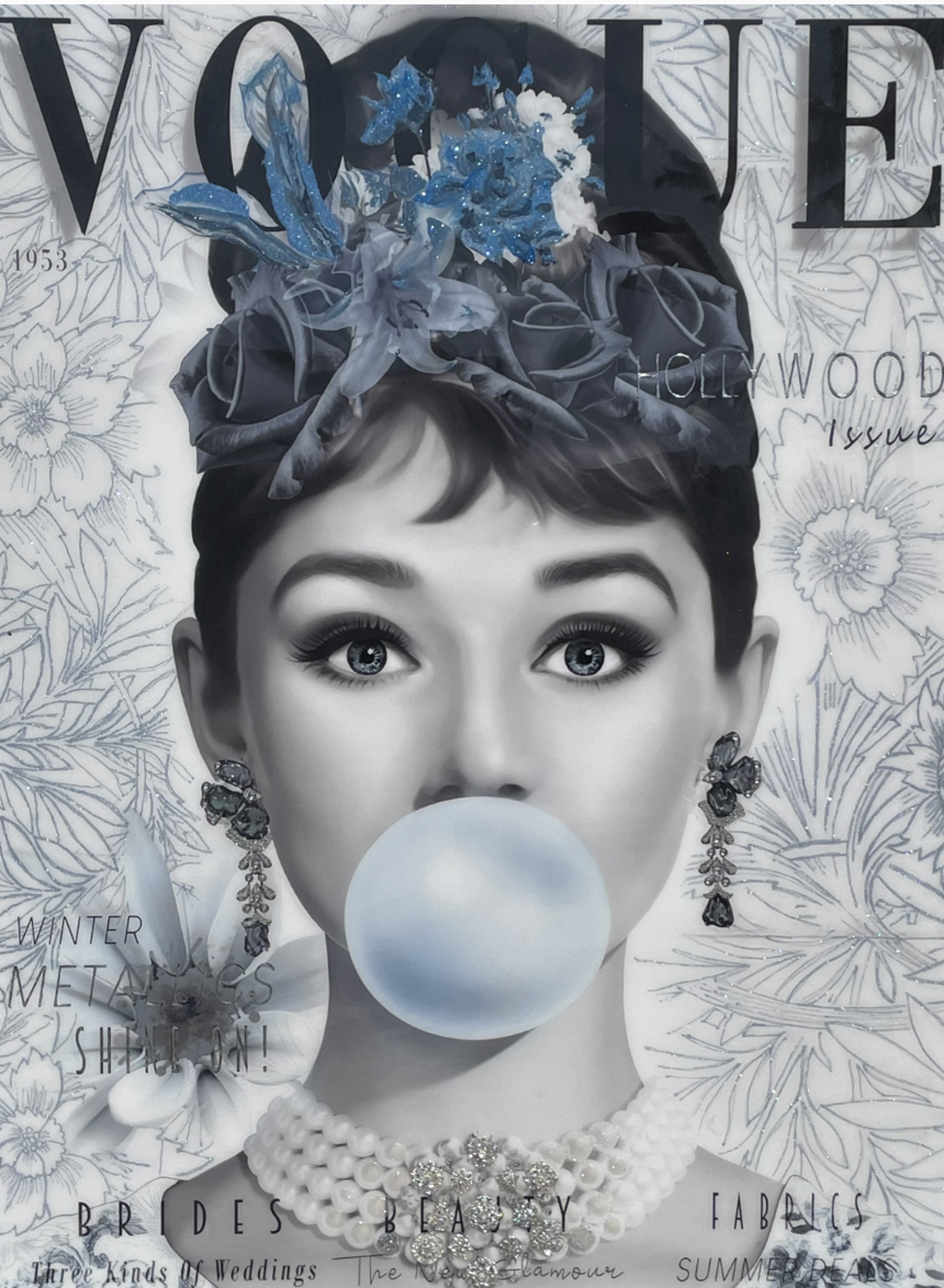Audrey's Blue Bubble by Dean Johnson