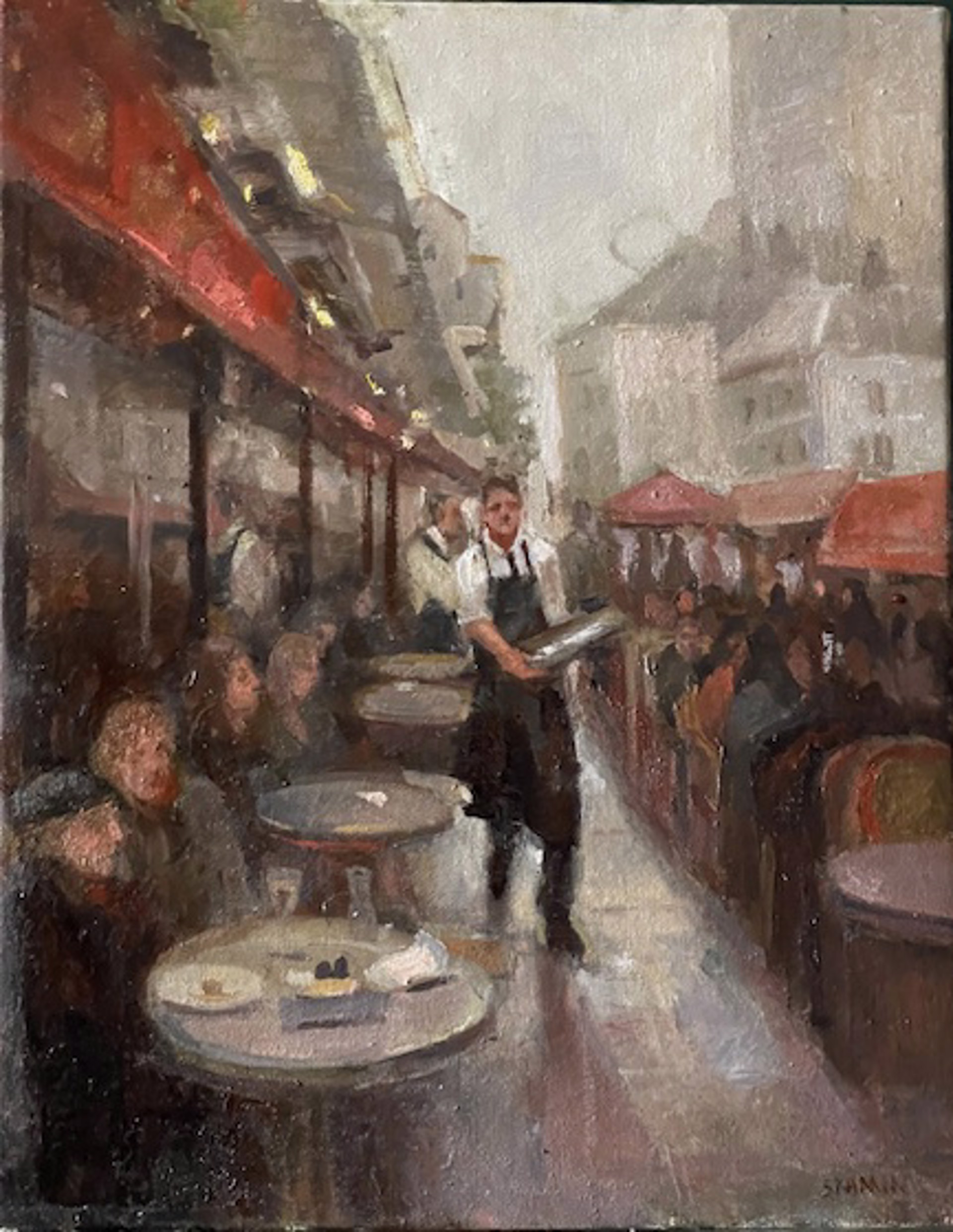 Waiter in Paris by Stacy Kamin