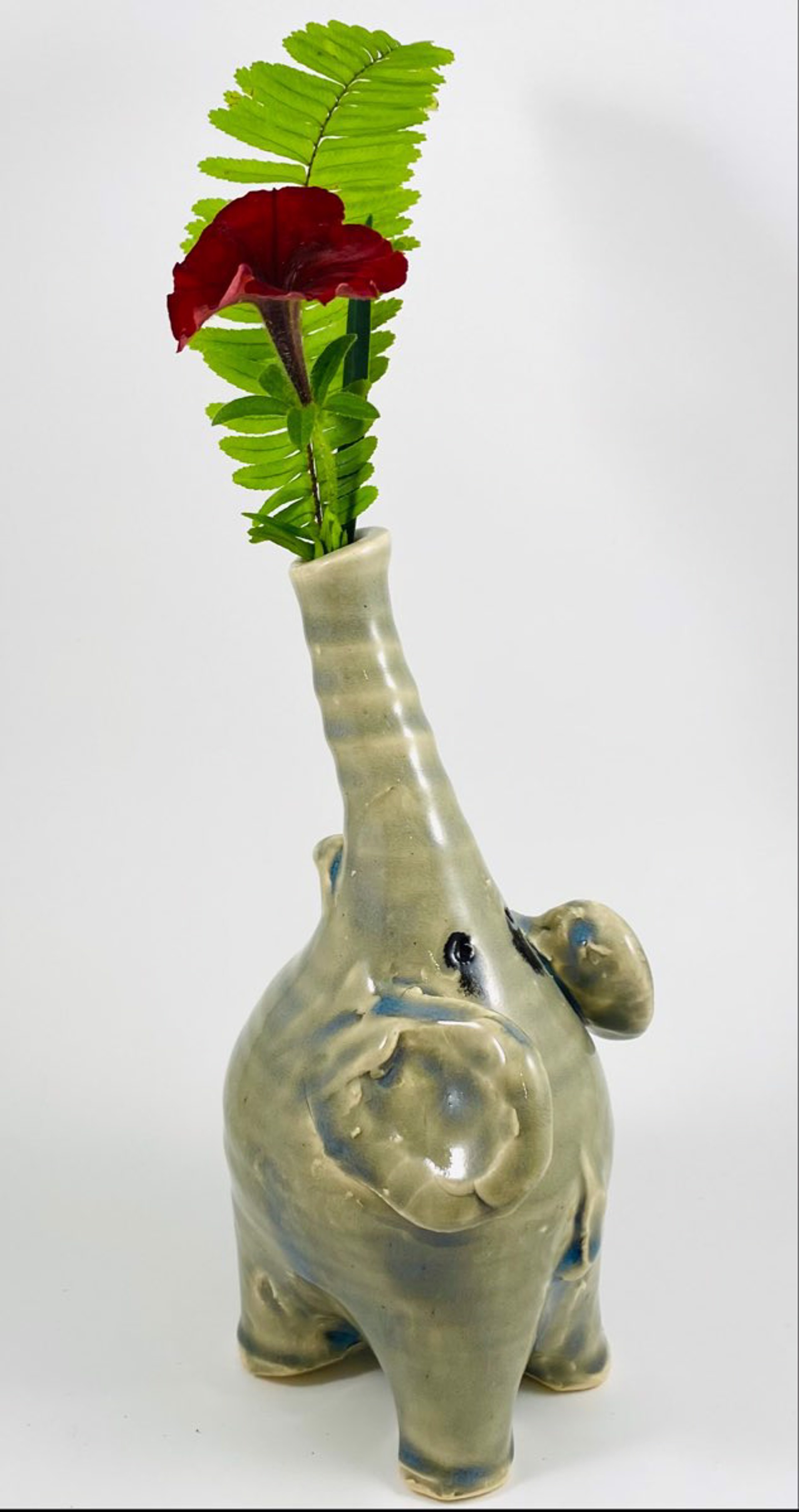 33 ‘Horton’ Elephant Vase by Kate Krause Dare/Sandpiper Gallery
