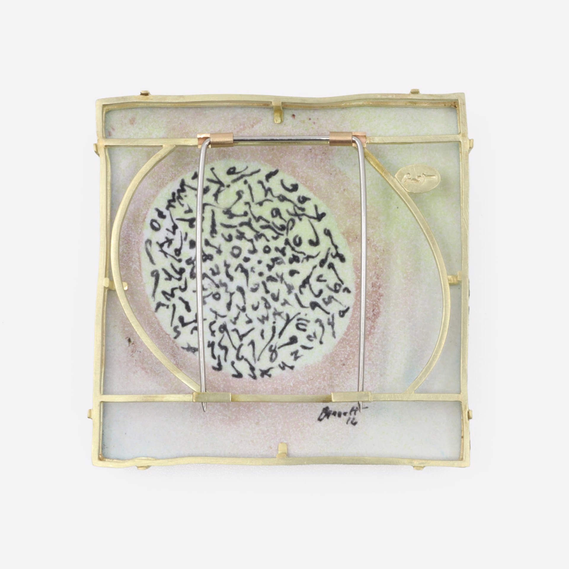 Lumina No. 20 (Brooch), 2016 by Jamie Bennett