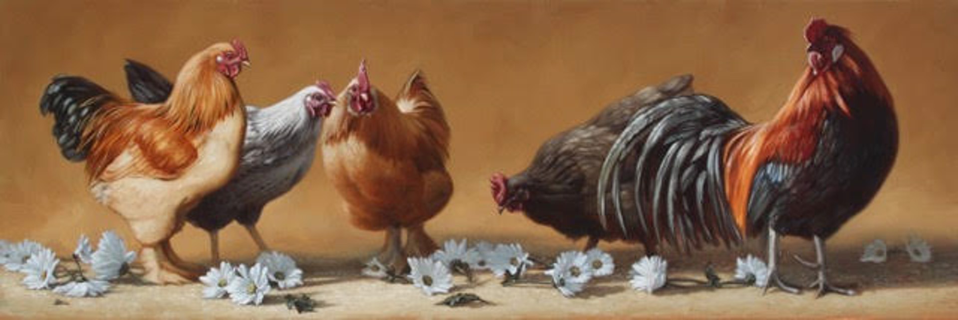 Spring Chickens by Jennifer O'Cualain