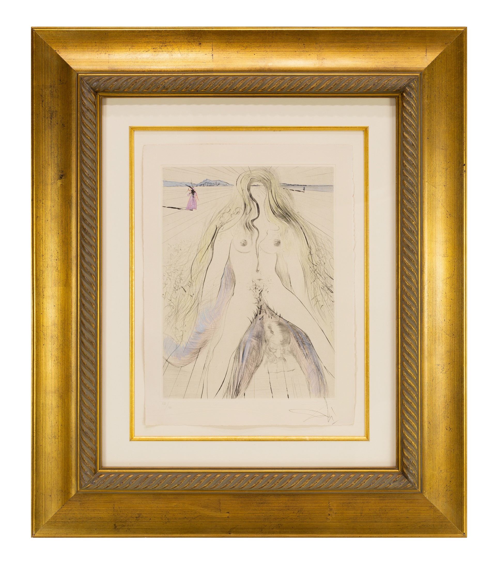 Venus in Furs  "Woman on Horseback" by Salvador Dalí