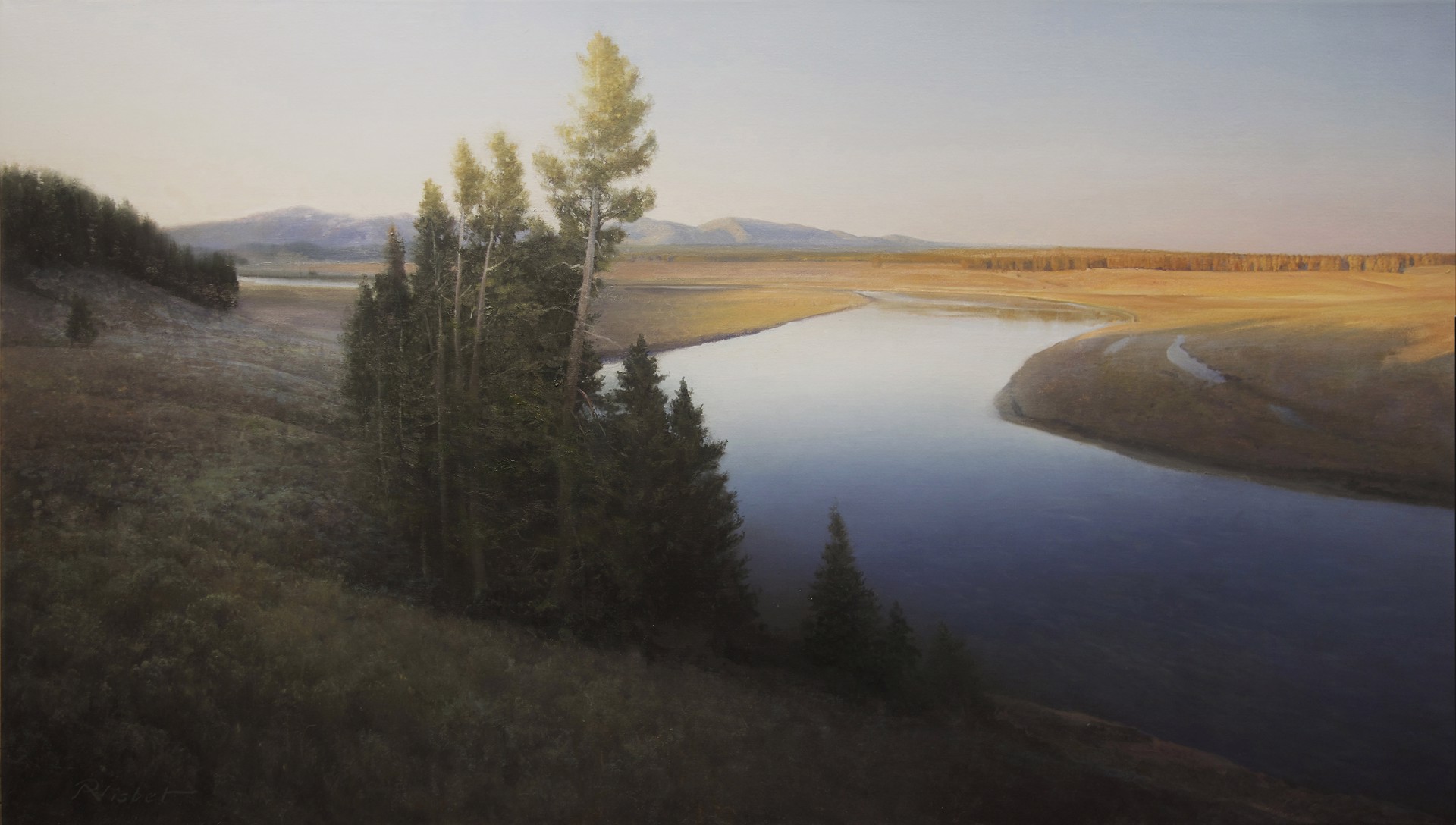 Yellowstone River by P.A. Nisbet