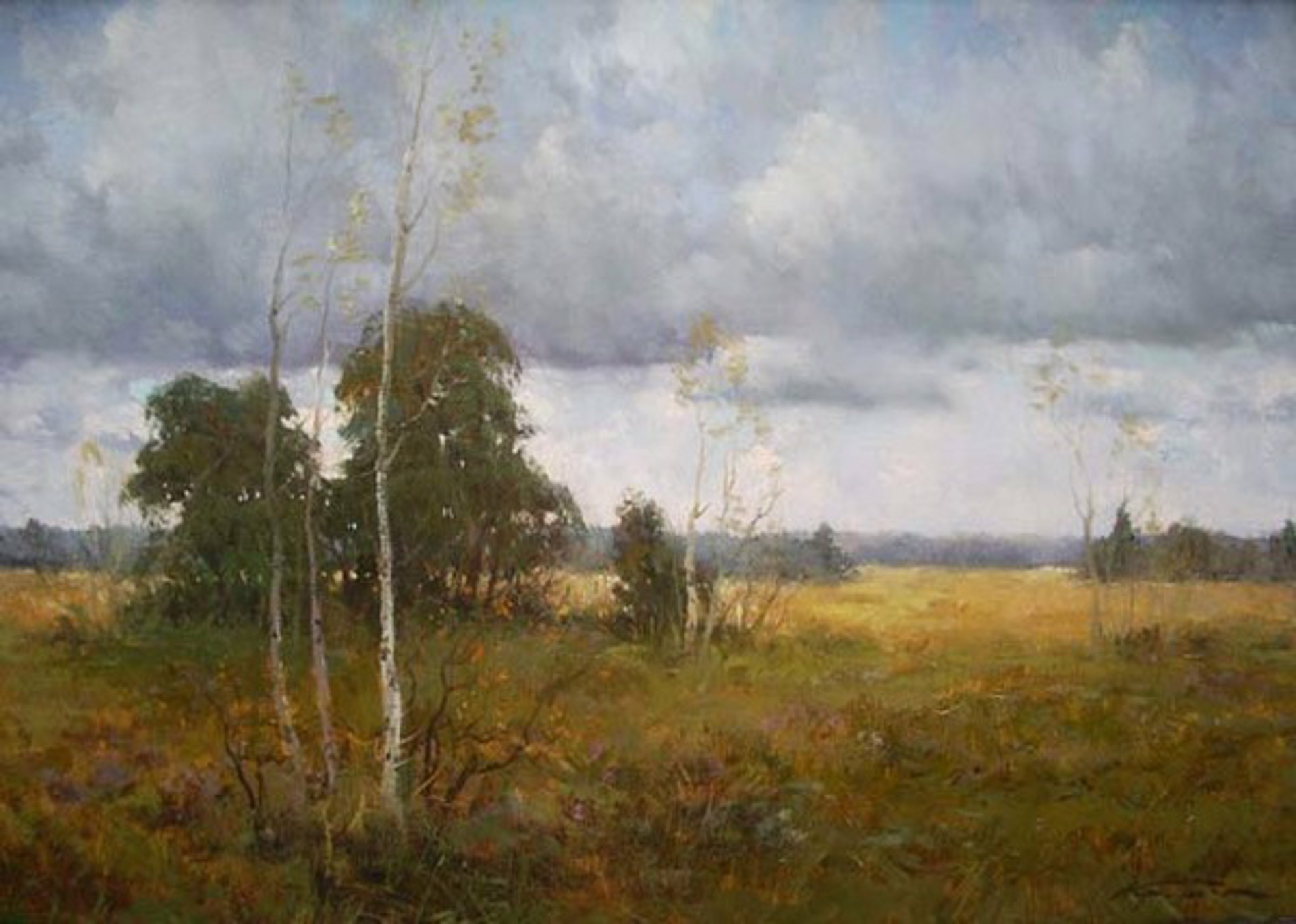 Afternoon Rain by Alexander Kremer