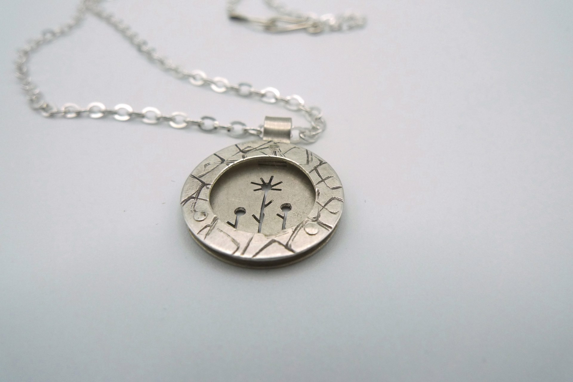 Sterling Silver Necklace by Erica Schlueter