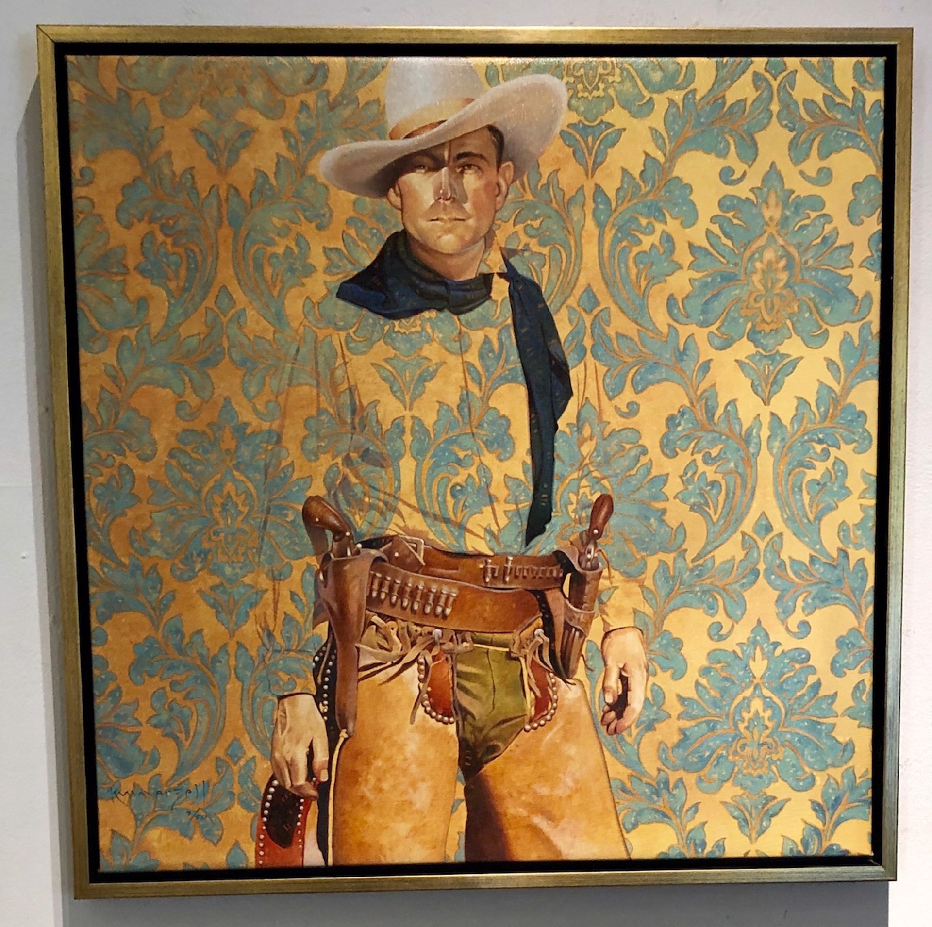 Buck - framed, #46/50 by David Kammerzell