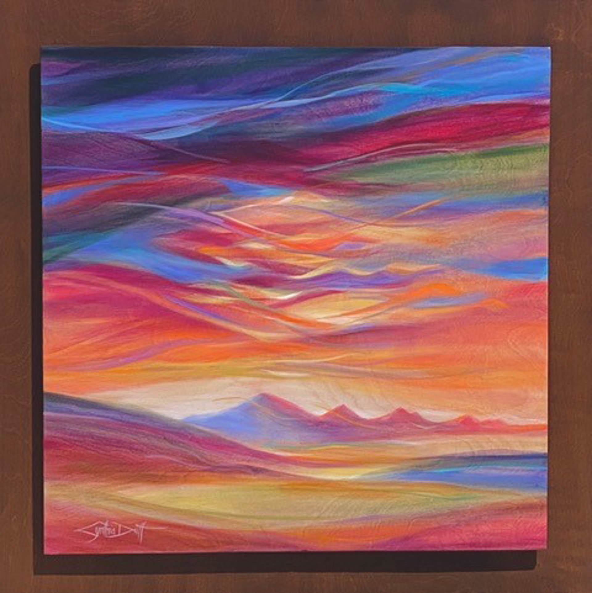 Sunset Savoring (Sold) by Cynthia Duff