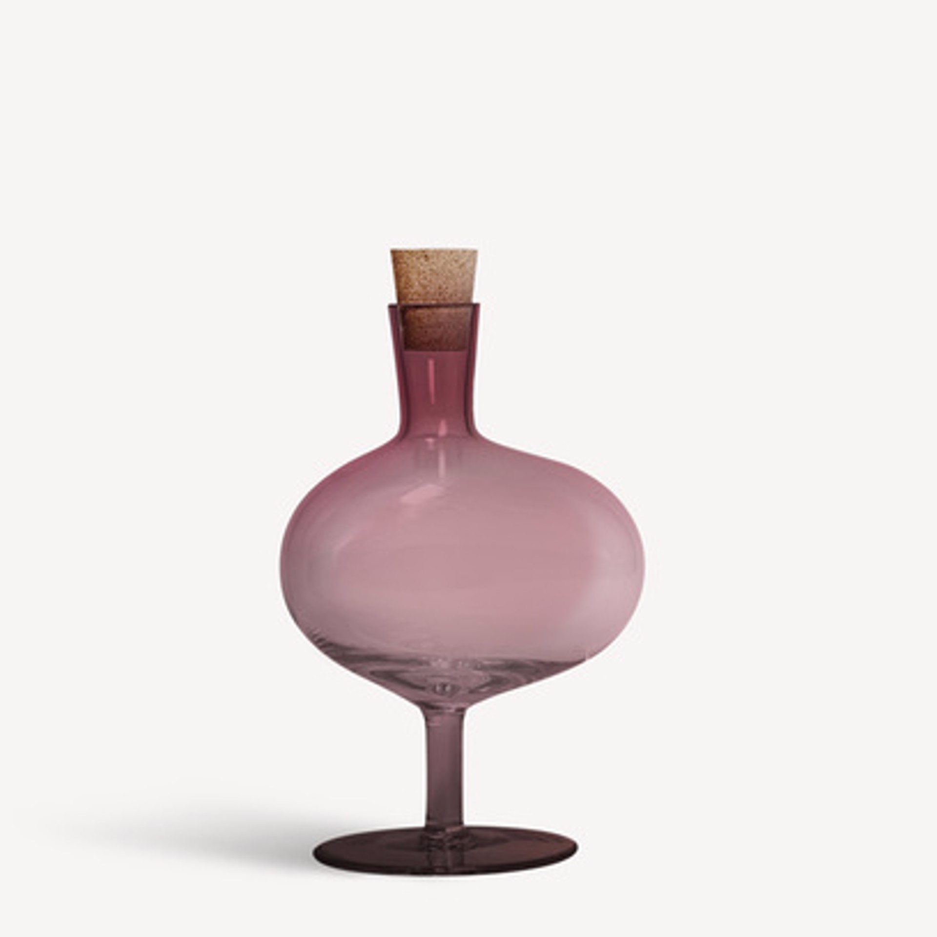 Kosta Boda- Bod Bottle- Burgundy- Medium by GVL CMKT