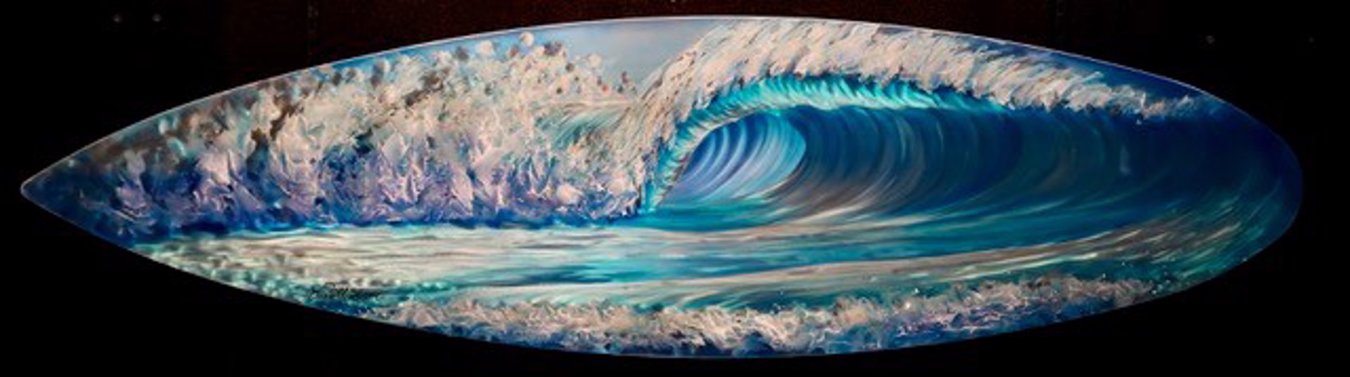 Surf Wave #57 IM2744 by Dennis Mathewson