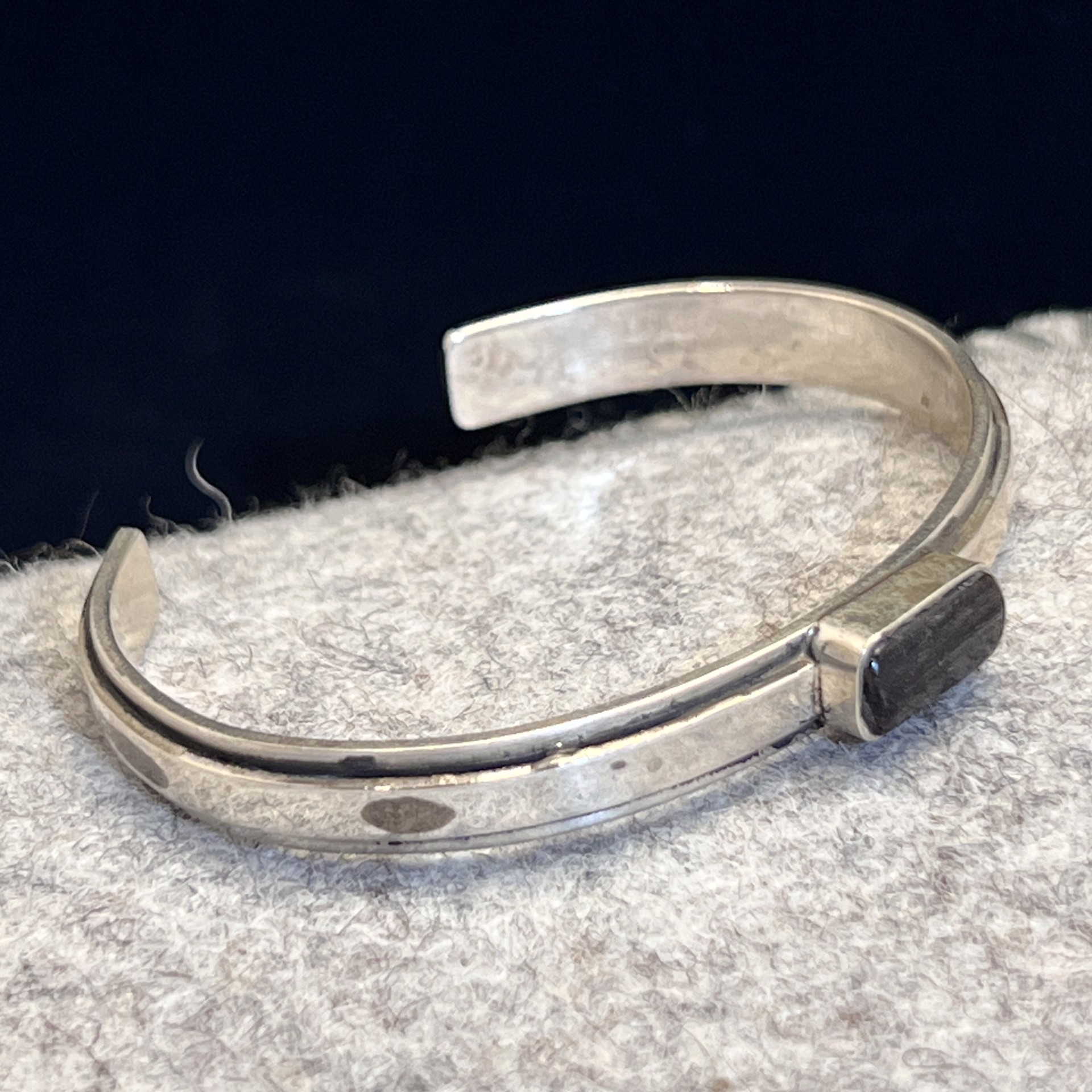 Cape Buffalo Horn Simple Cuff Bracelet by Rex Foster