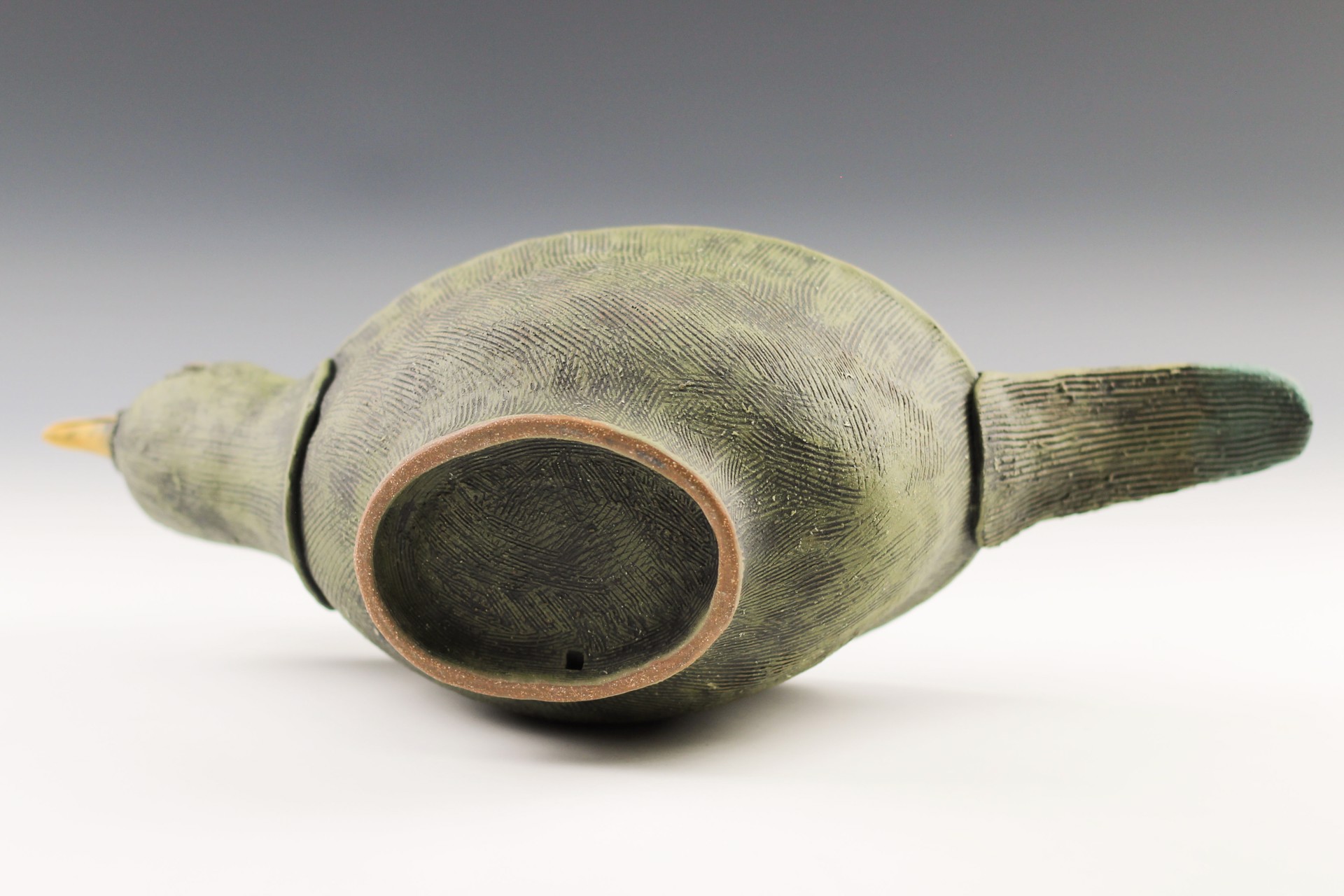 Green Bird Bowl by Ryan Myers