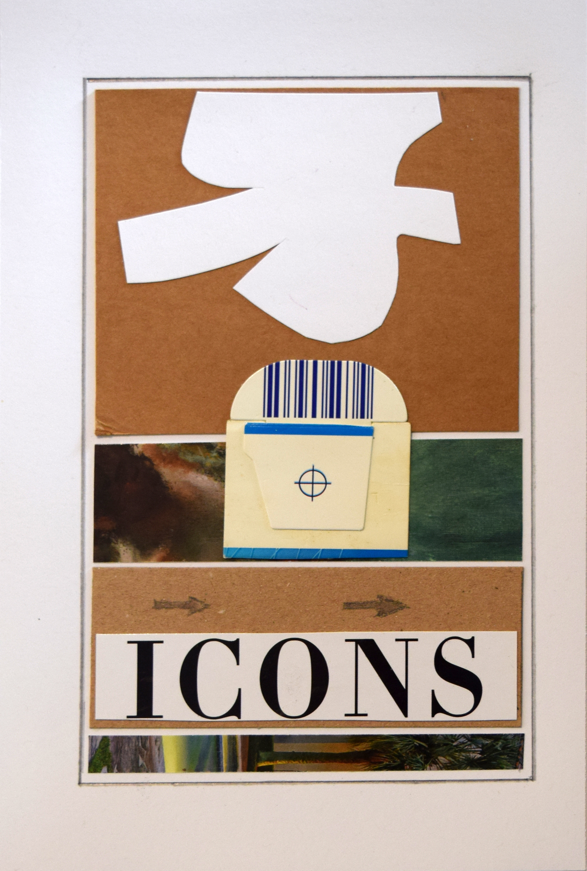 Icons and Birds by Otis Huband Collage