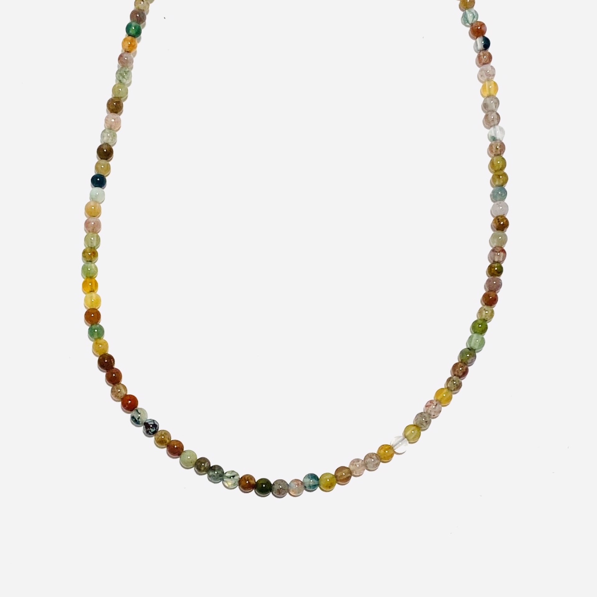 Tiny Multi Stone Strand  Necklace by Nance Trueworthy