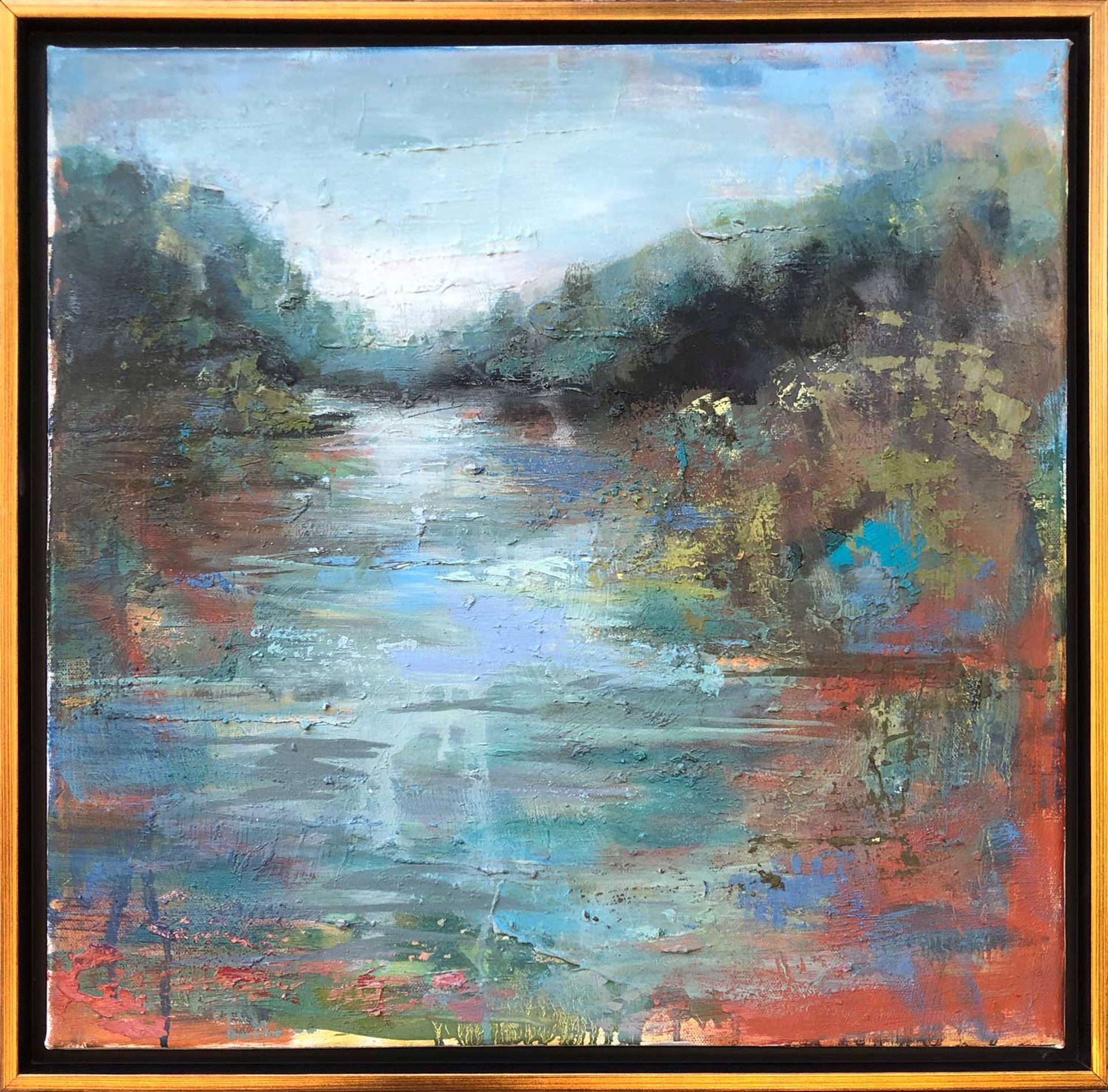 New River I by Christine Dryden