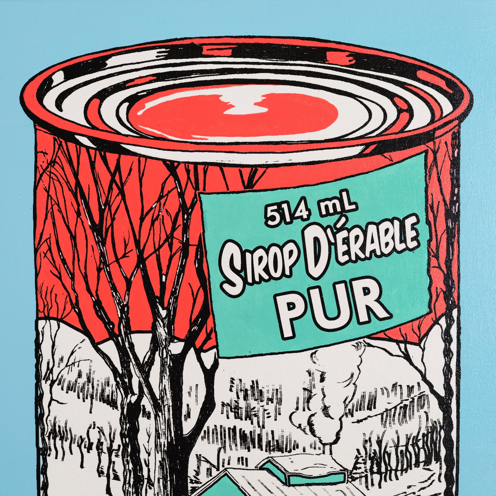Sirop D'Érable (Blue/Red) by Whatisadam