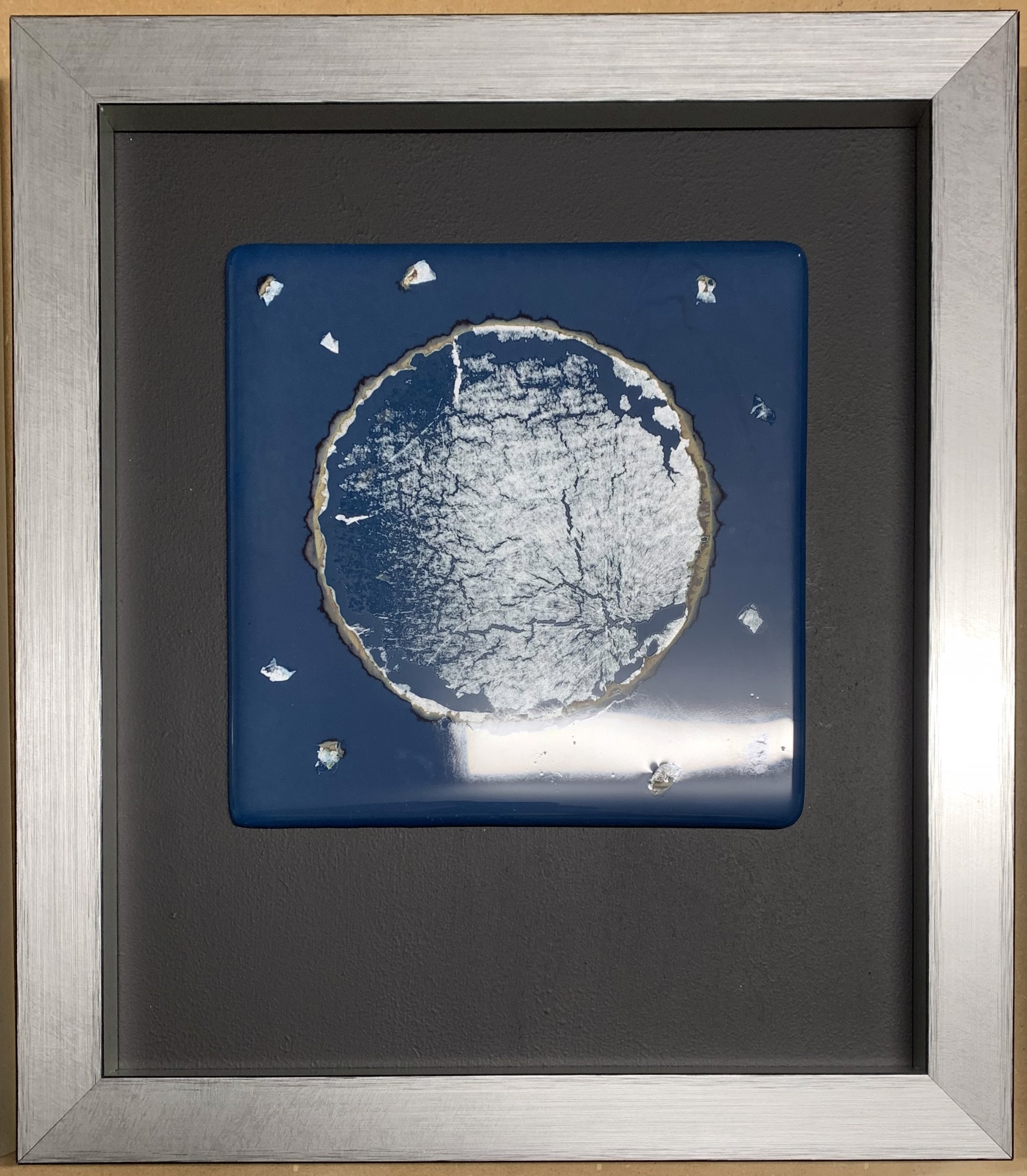 Celestial Series - Silver Moon 1003 (Steel Blue and /Silver) by Chris Cox