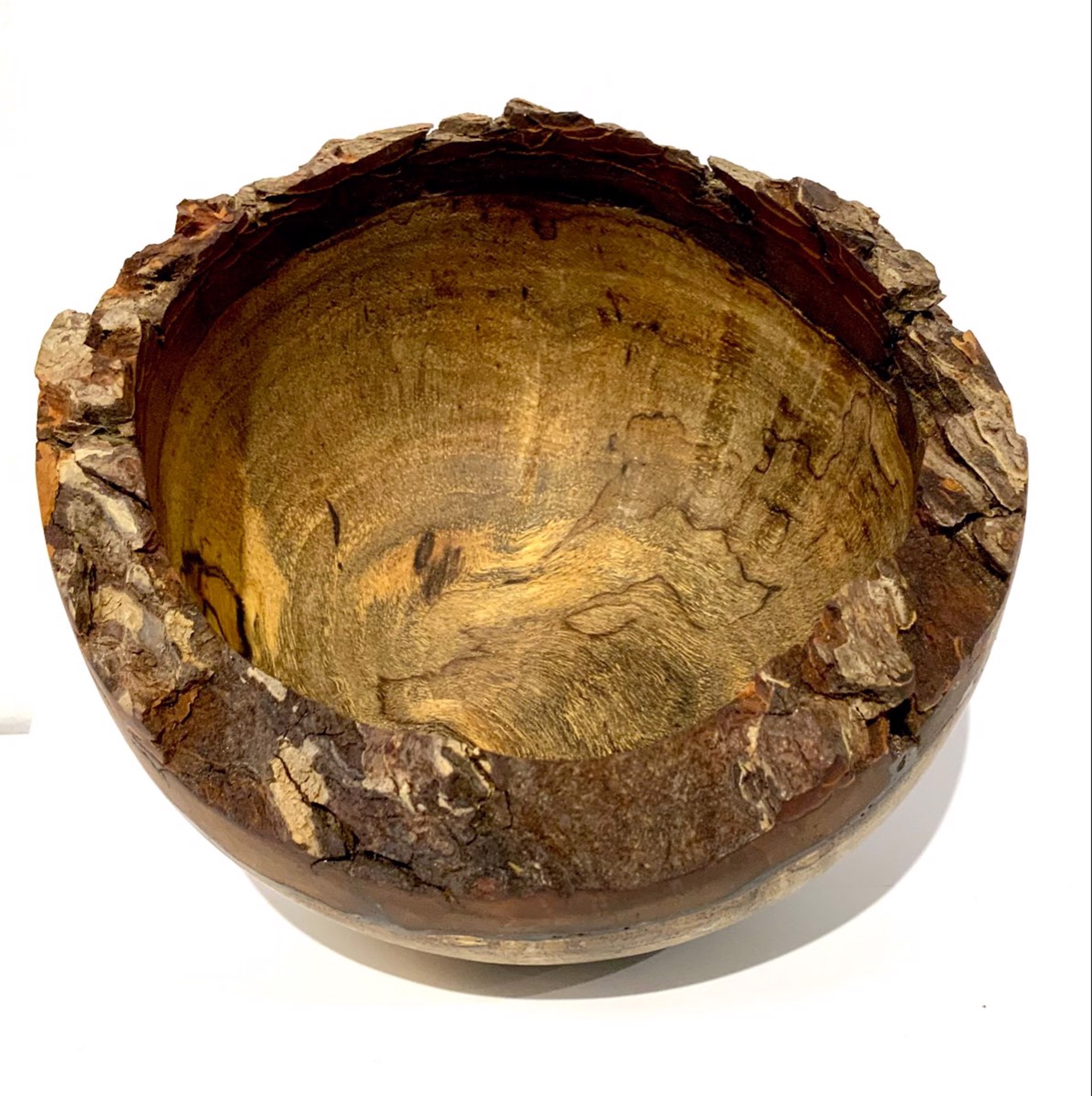 Splayed Sycamore Bowl by Tom Leazenby