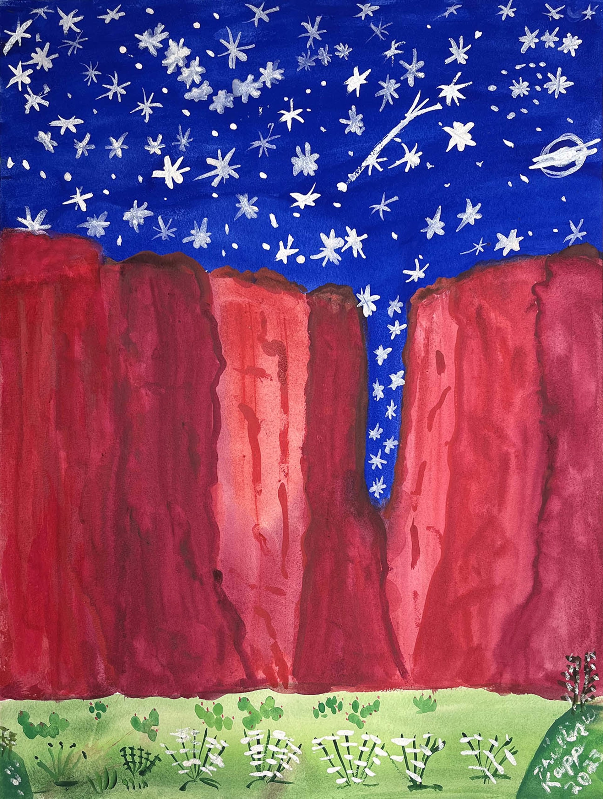 Starry Mesa by Phyllis Kapp
