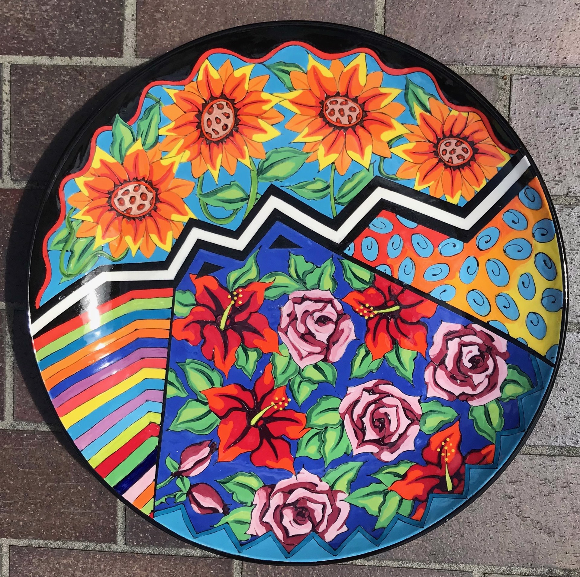 16" Large Platter by Denise Ford