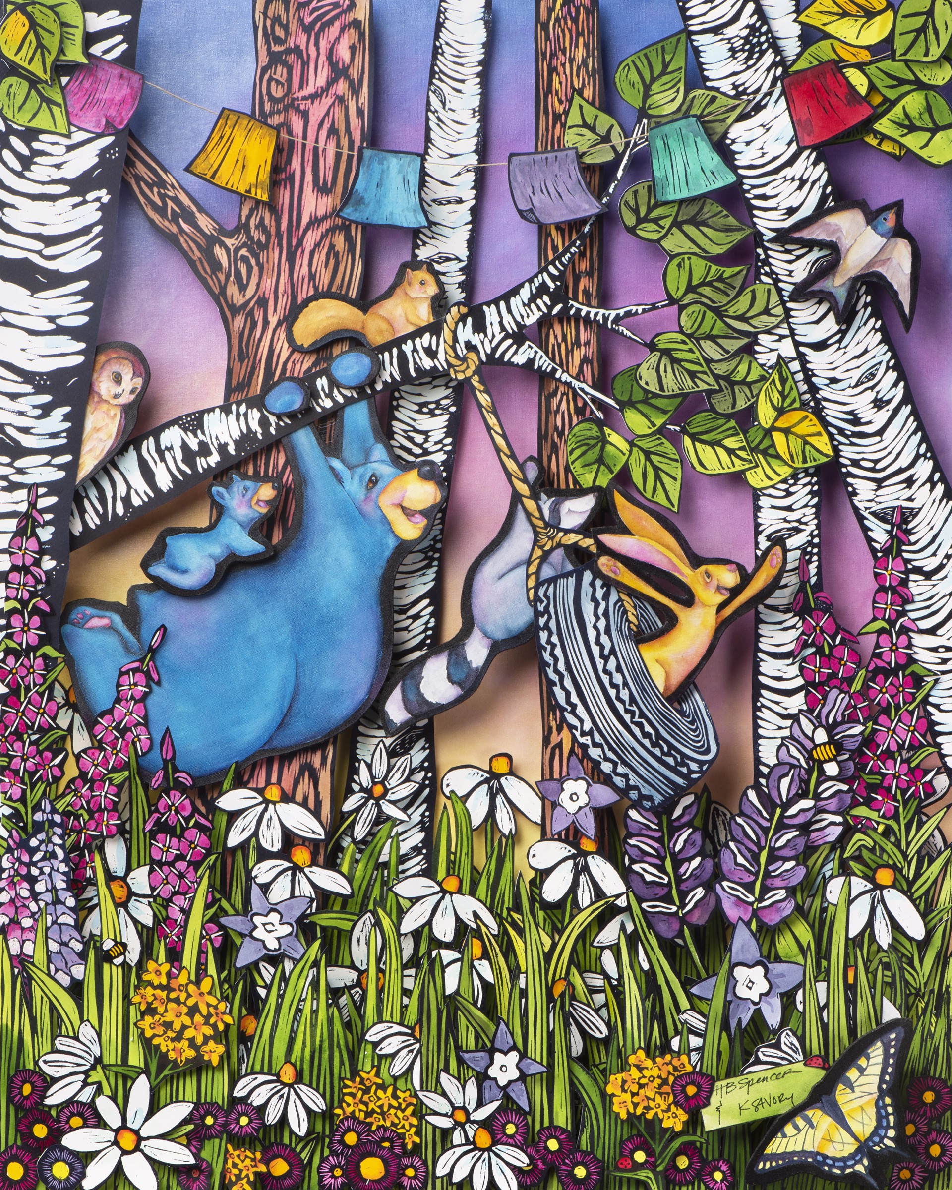 Joy Ride (Collaboration Hannah B.Spencer and Karen Savory) by Karen Savory