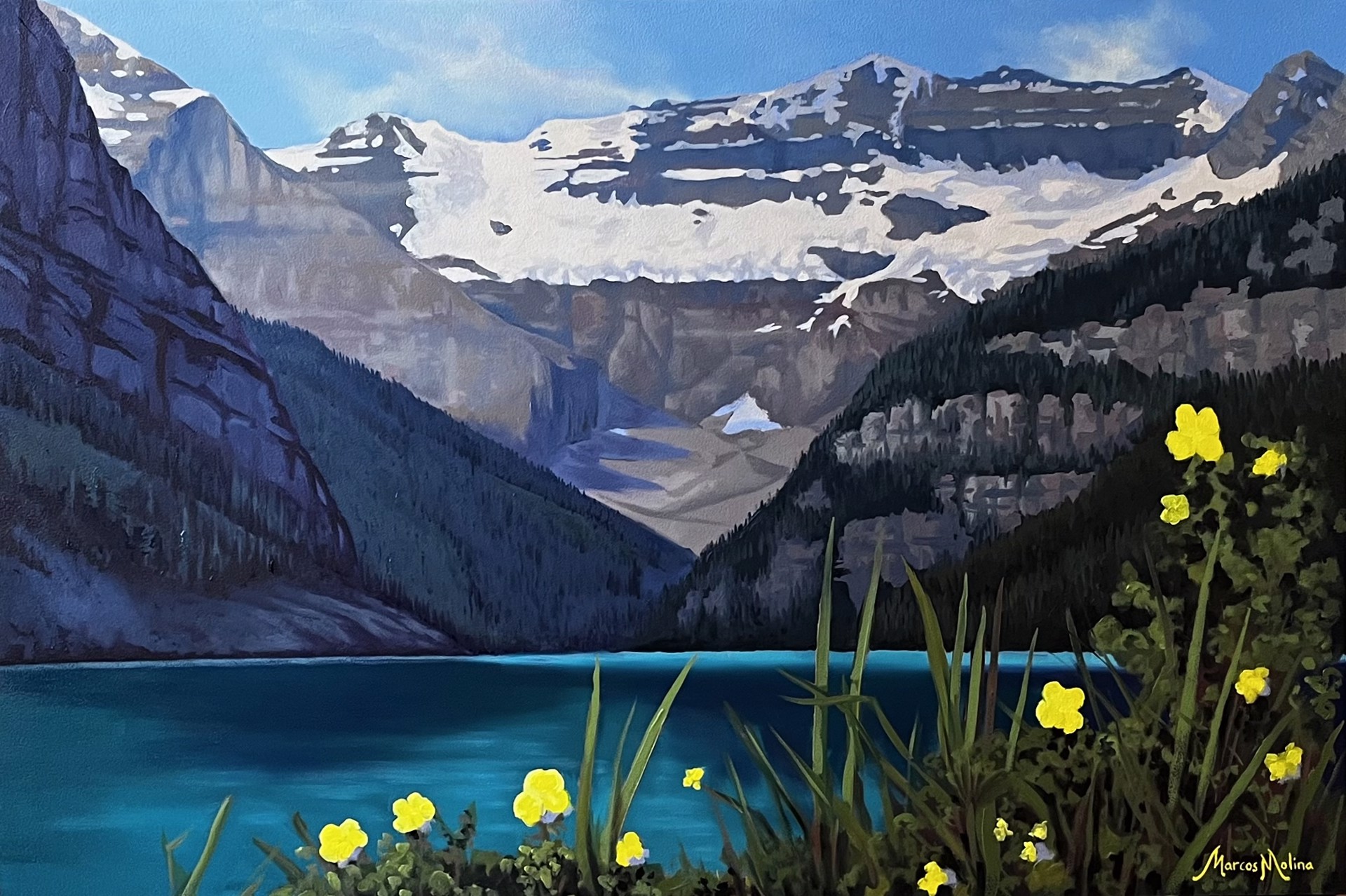 Lake Louise in Summer by Marcos Molina