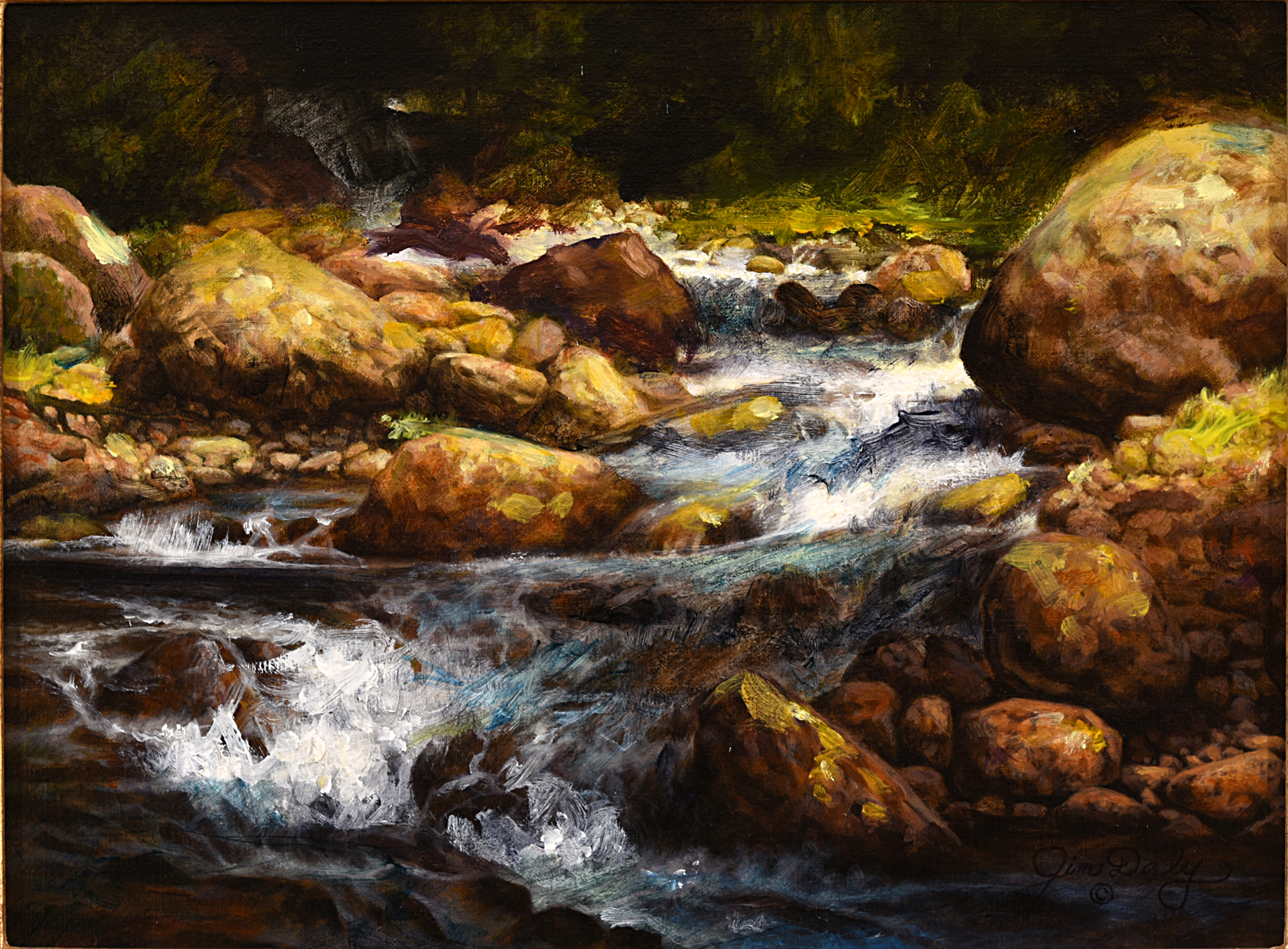 Rocky Mountain Stream by Jim Daly