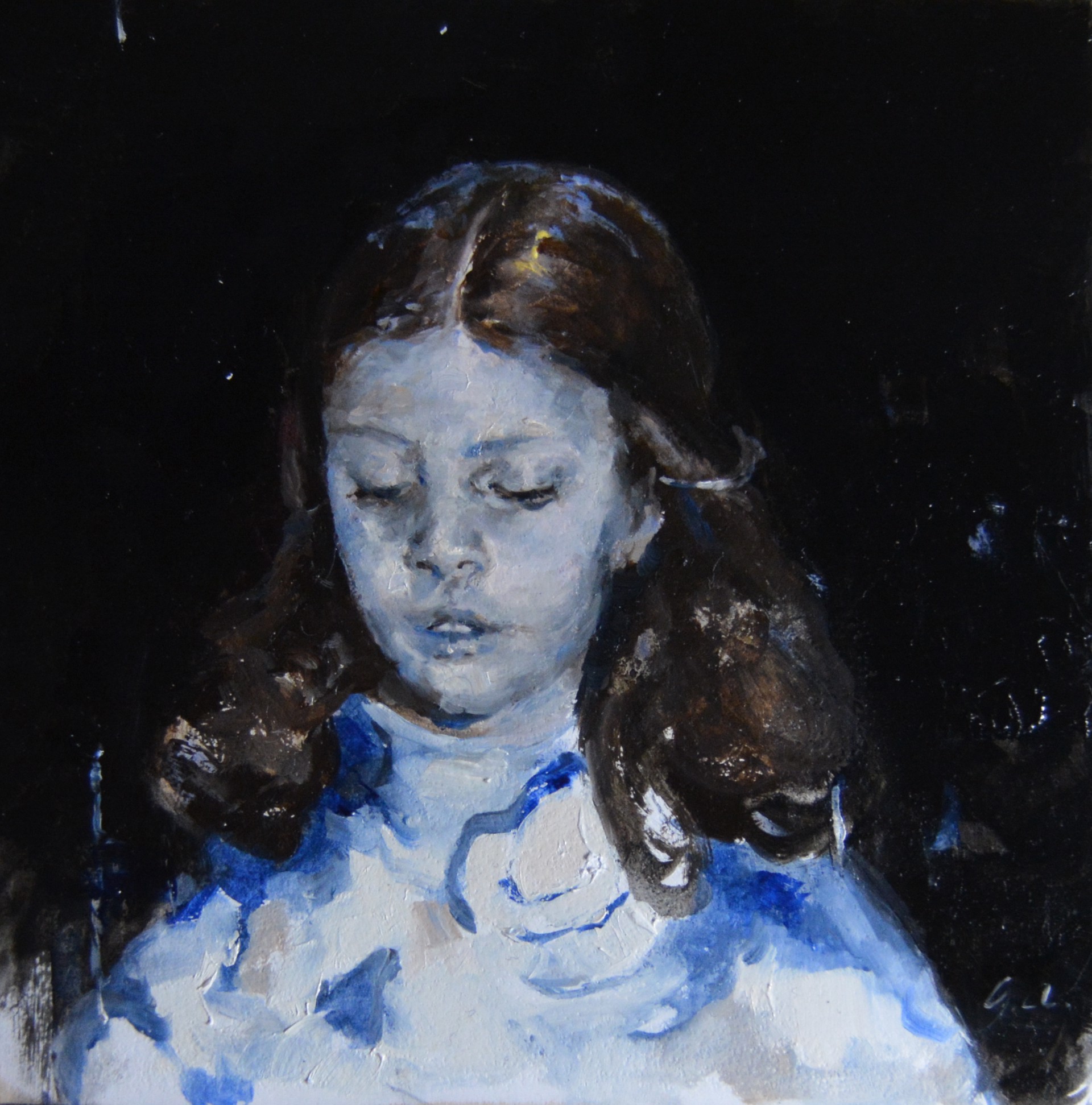 Girl in Blue by Jaclyn Alderete