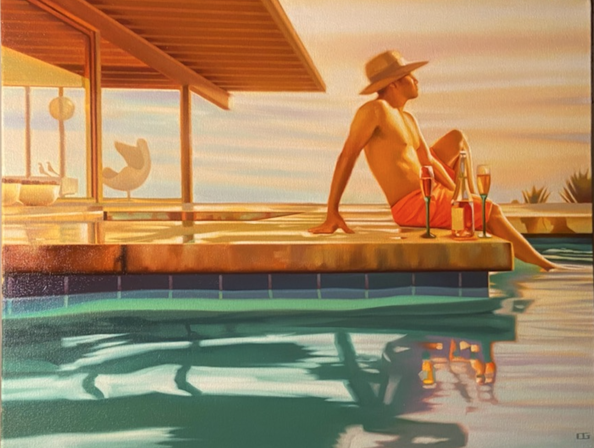 Special Carrie Graber Commission for Mark Noth by Carrie Graber