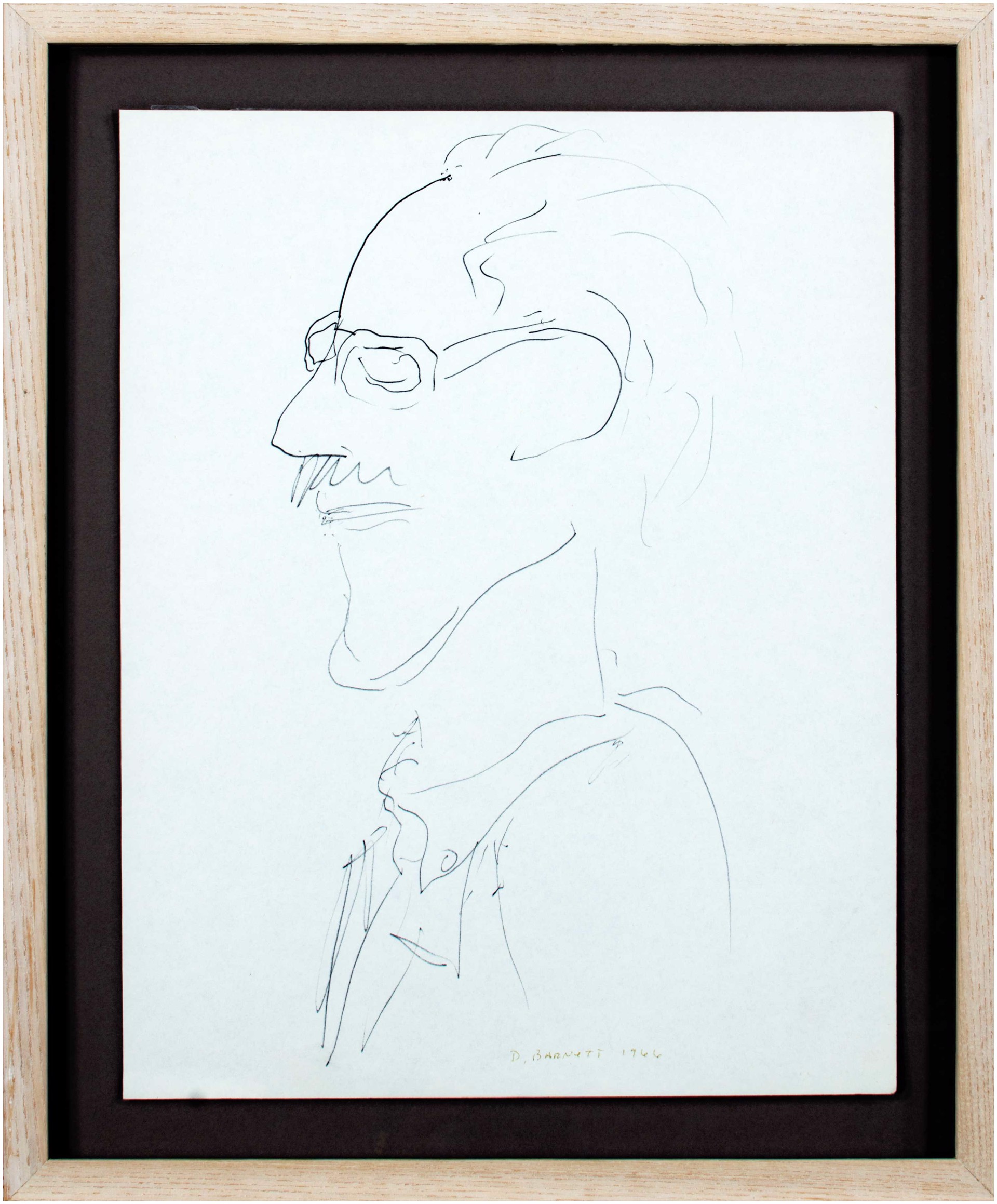 Portrait of Schomer Lichtner by David Barnett