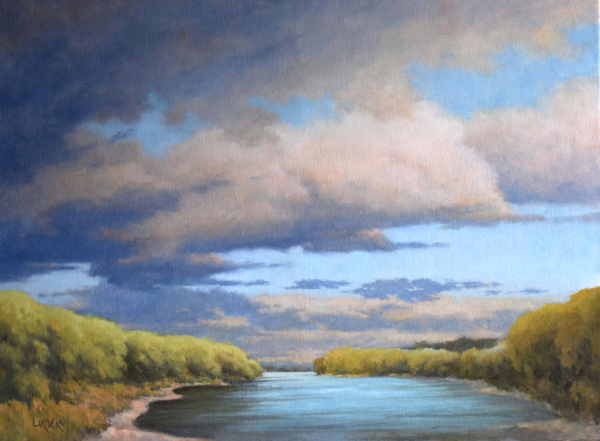 Kishwaukee Bend by Tom Linden
