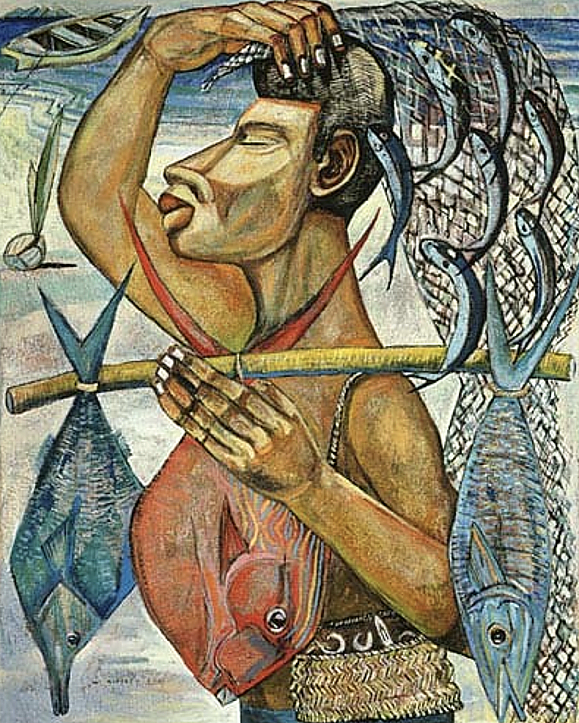 Keoki the Fisherman  by Avi Kiriaty
