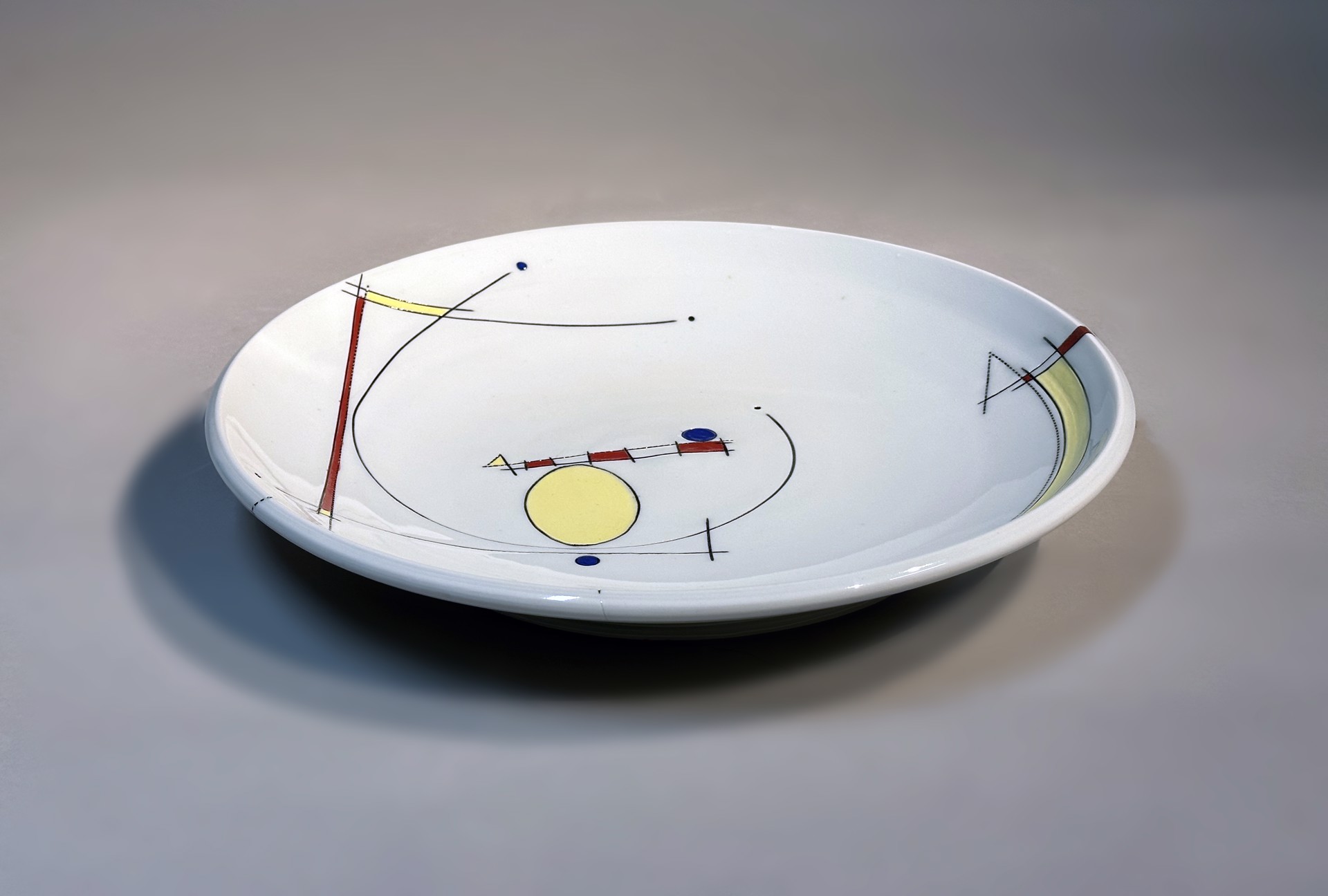 Mid-Century Modern Platter by Jim Koudelka