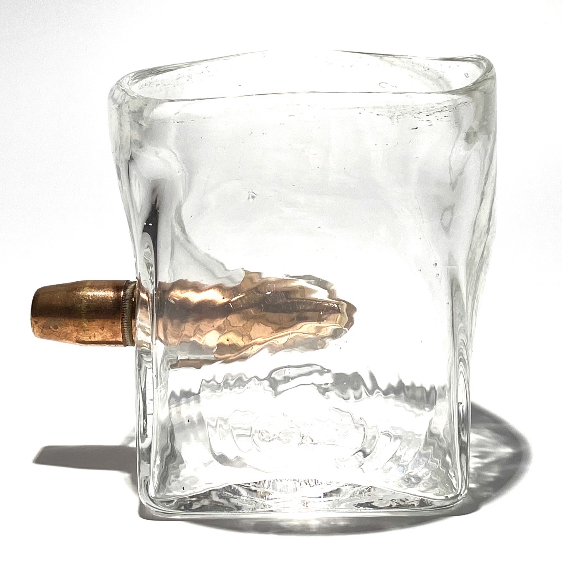 Whiskey "Shot" Glass with Various Inserts by John Glass