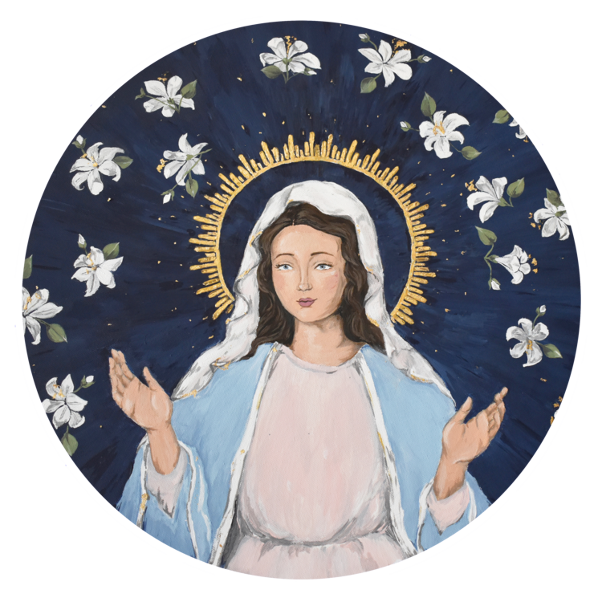 Virgin Mary Inv. # 1 by Cora Barhorst