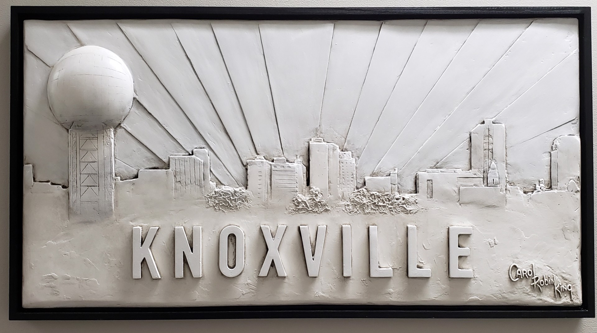 Knxoville Skyline - Shining Forth by Carol Robin King