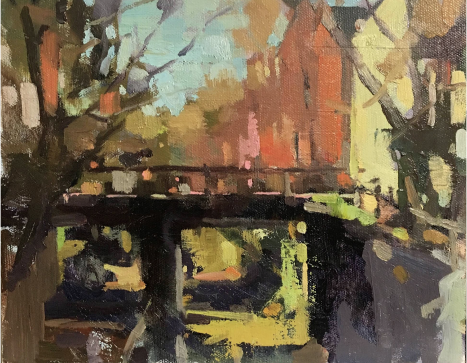 Georgetown Canal by Bernard Dellario