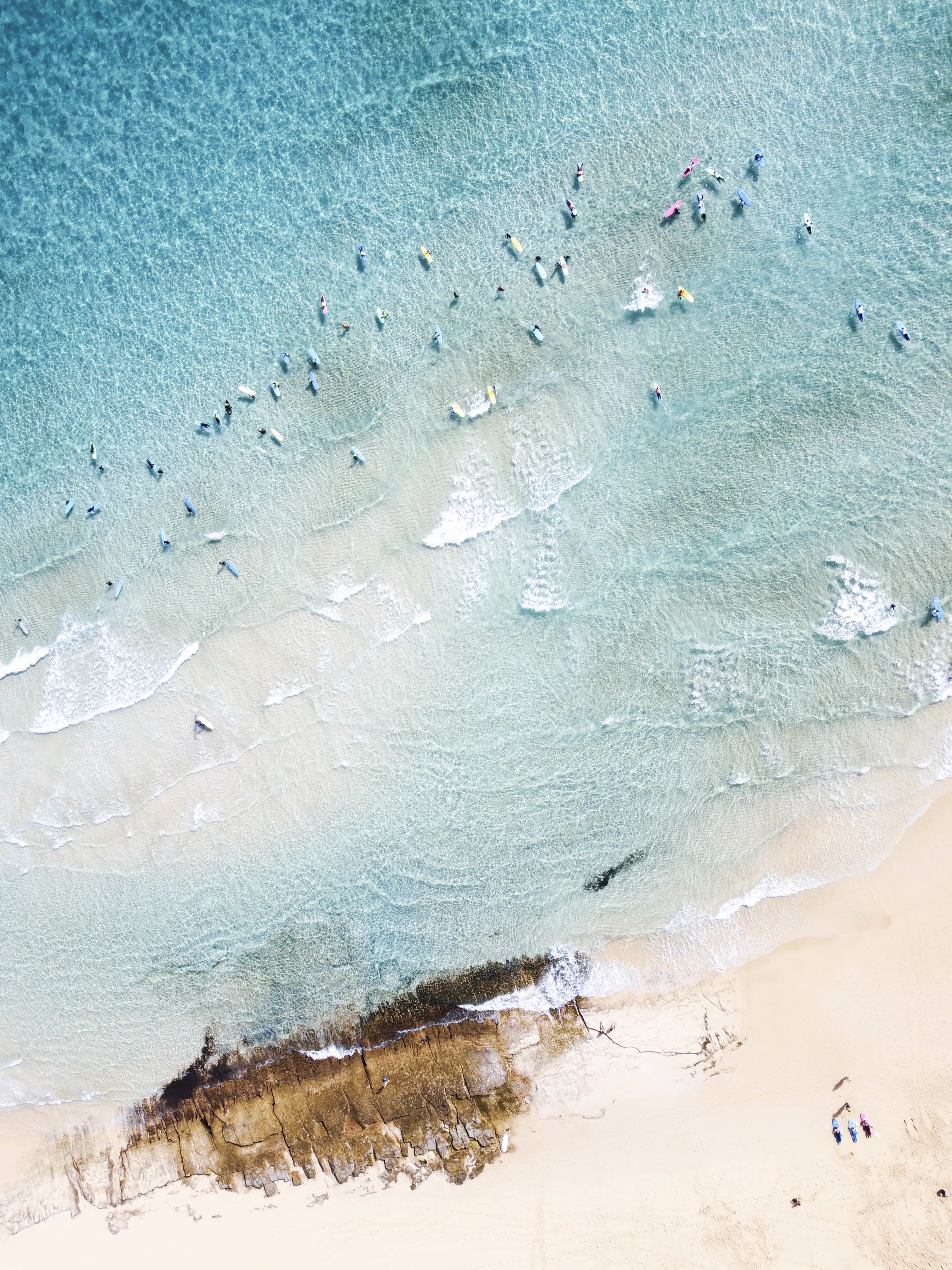 Surfer #4- Multiple Sizes Available Upon Request- Aerial Scapes Edition of 5 by Raffaele Ferrari