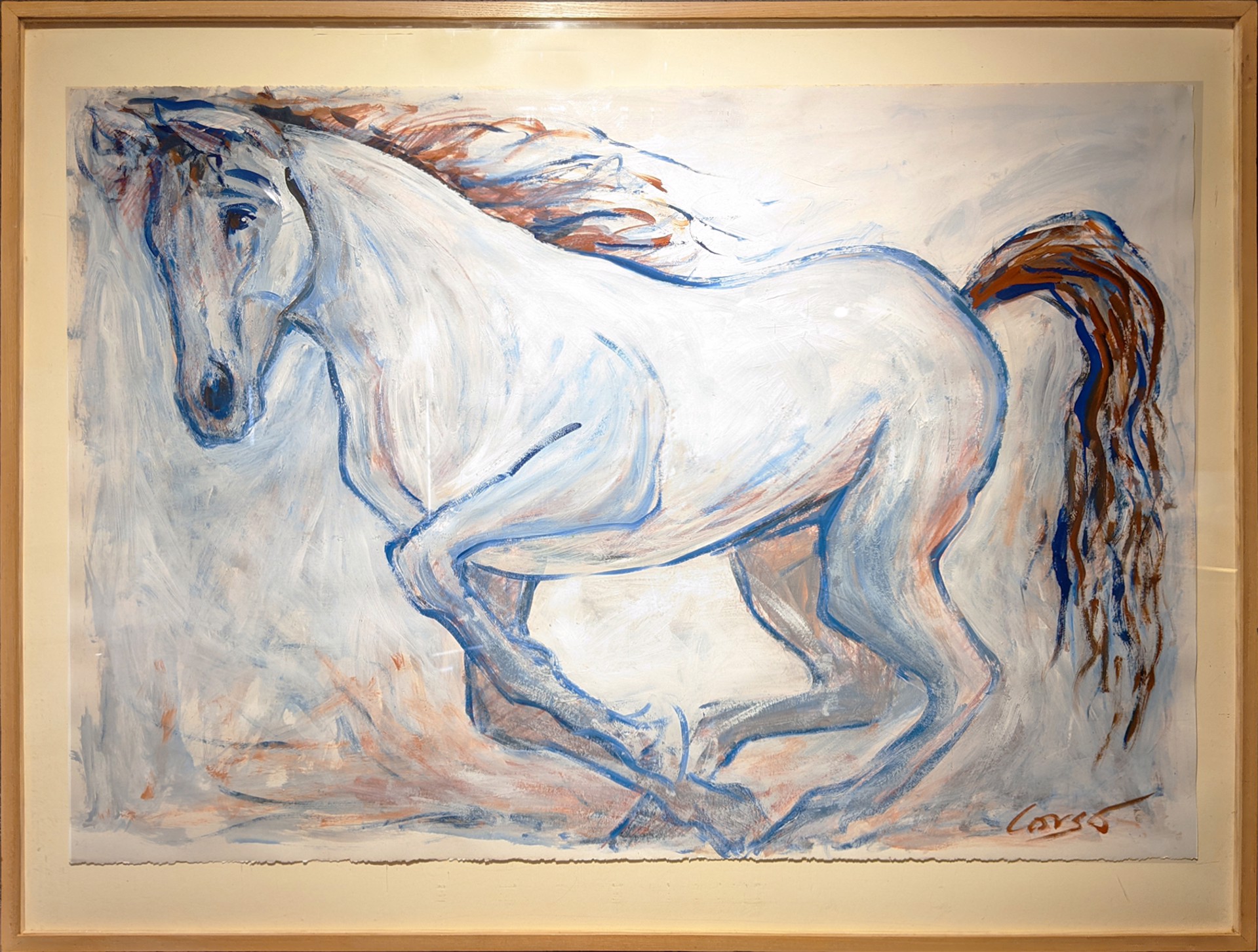 White Stallion by Antony Corso