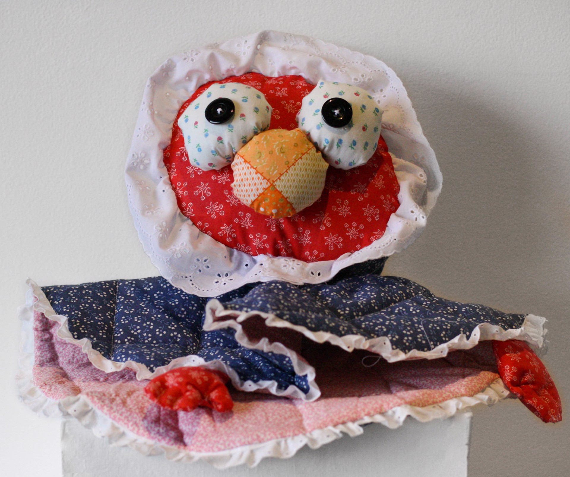 Large Elmo Doll by Lauren Gregory
