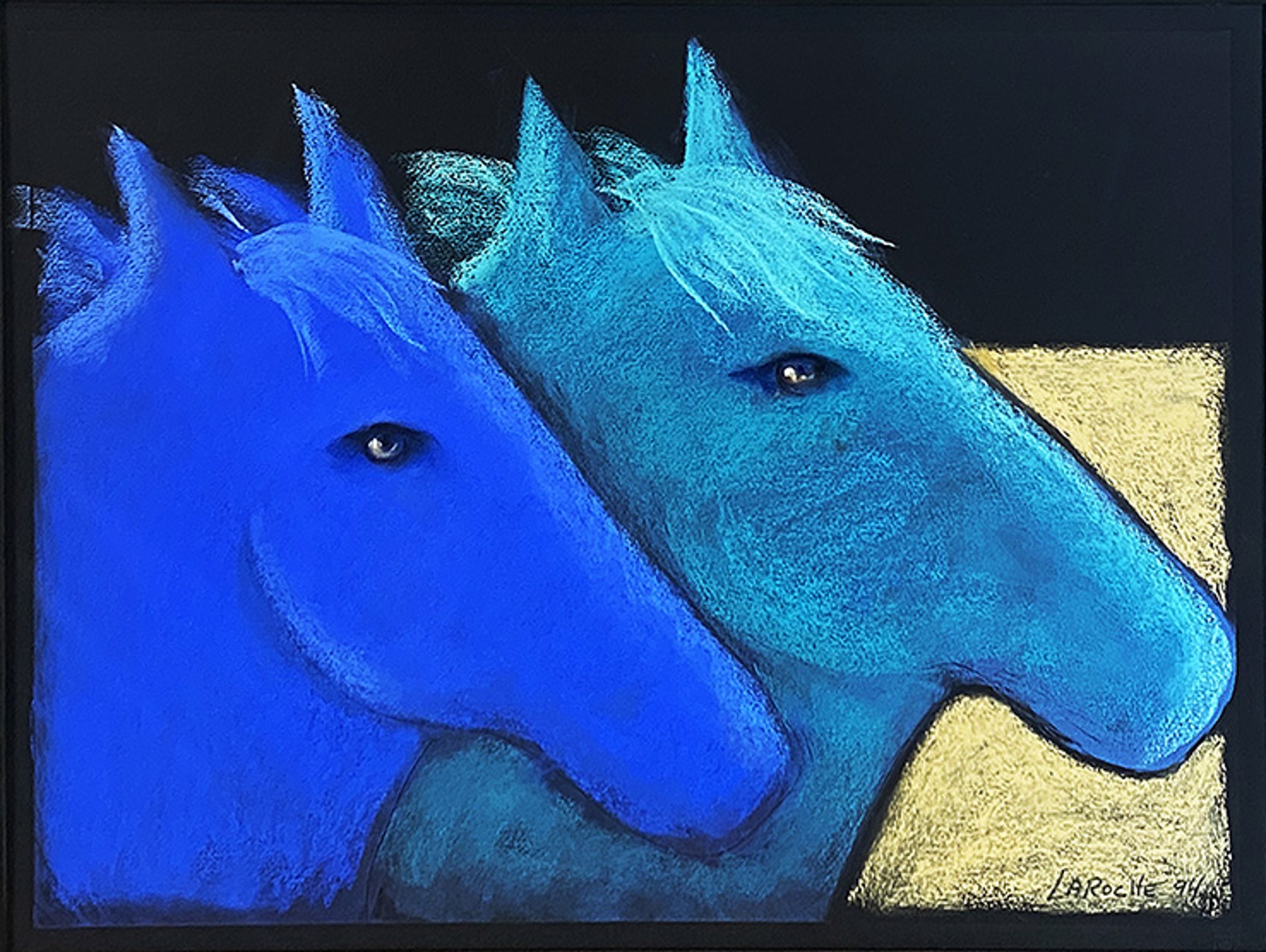 Moonlit Horses by Carole Laroche