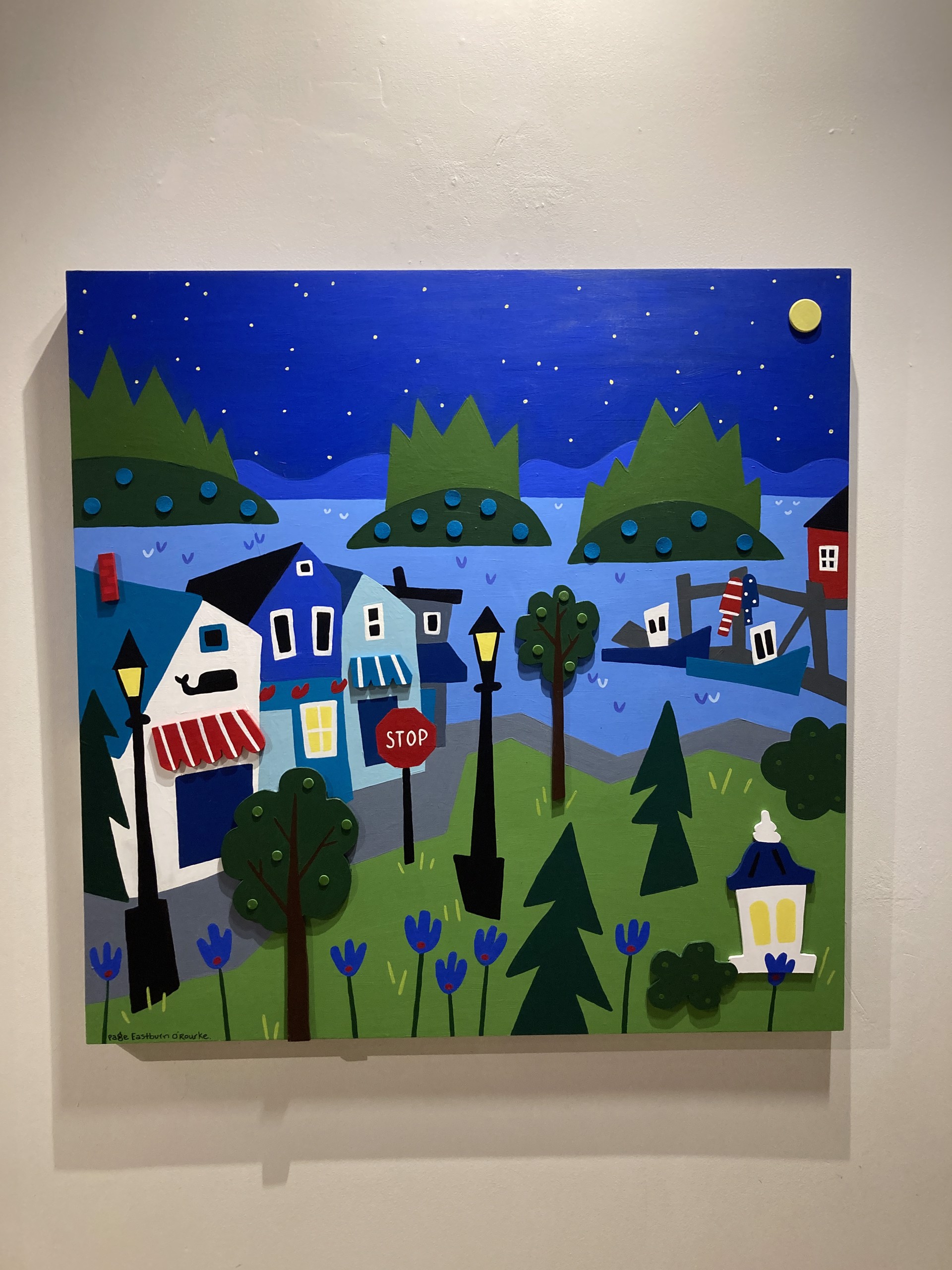Starry Bar Harbor by Page Eastburn O'Rourke