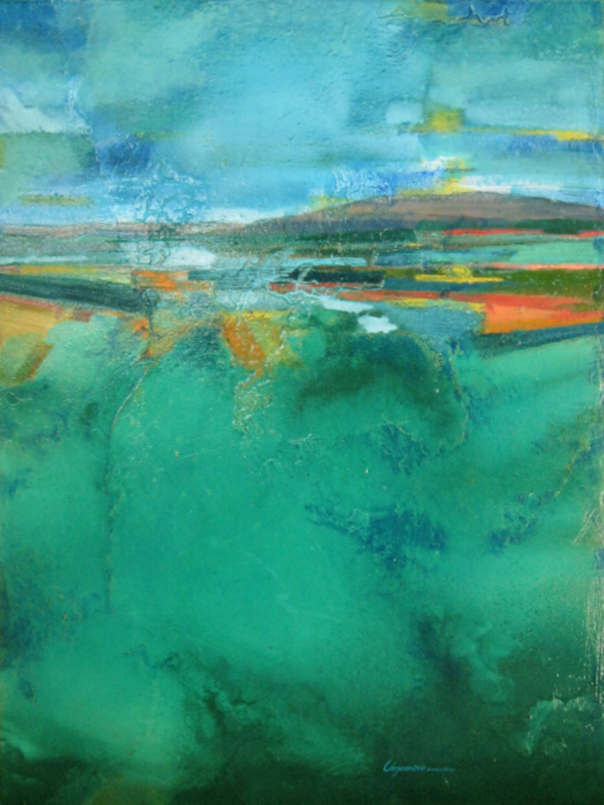 Emerald Valley by Bob Chrzanowski  (1949-2021)